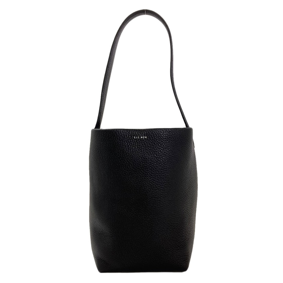 Row tote bag calf: Row tote bag calf Black calf exterior tote bag with classic style. Made from high-quality materials, this bag features a timeless design that's perfect for everyday use. Its simple yet elegant look ma