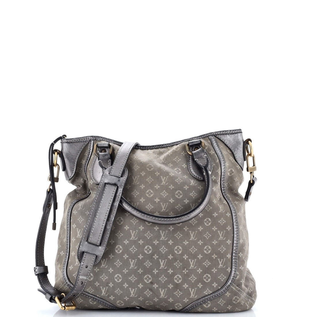 Vuitton Angel Hand Mini Louis: Vuitton Angel Hand Mini Louis The Louis Vuitton Angel Hand Mini Lin features a sleek and sophisticated design with metallic exterior accents. This stylish satchel boasts a neutral canvas and leather