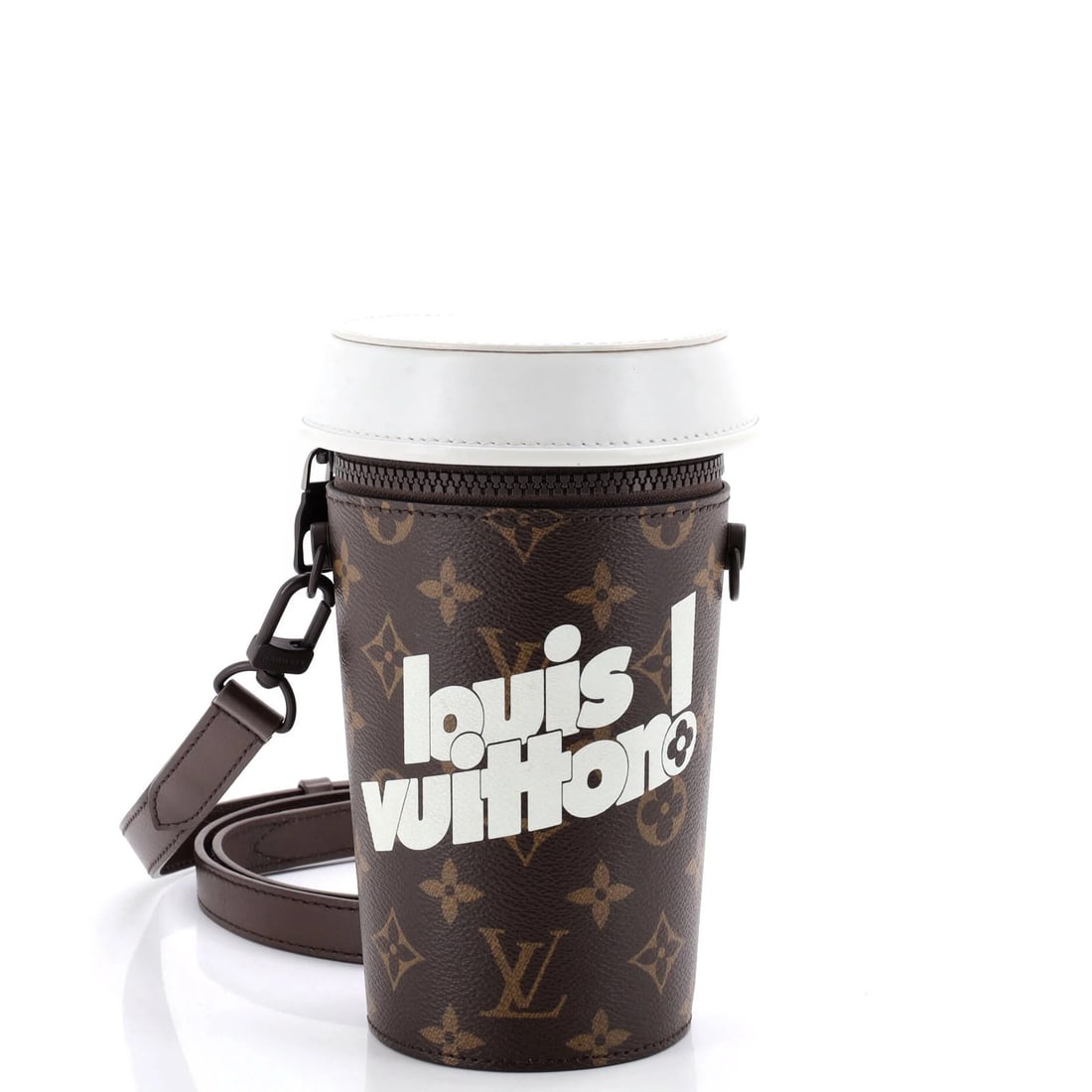 Louis Vuitton Convertible Pouch for Everyday Use with Signature Monogram: Louis Vuitton Convertible Pouch for Everyday Use with Signature Monogram The Louis Vuitton Convertible Pouch boasts a timeless design with its classic cross body style and signature monogram pattern. 