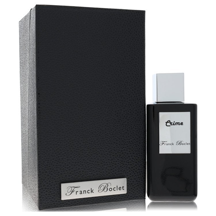 Franck Boclet Crime Cologne By Franck Boclet Extrait De Parfum Spray (Unisex): Franck Boclet Crime Cologne By Franck Boclet Extrait De Parfum Spray (Unisex) Franck Boclet Crime Cologne Extrait De Parfum Spray is a unisex fragrance featuring cologne for men. This 3.4 oz spray con