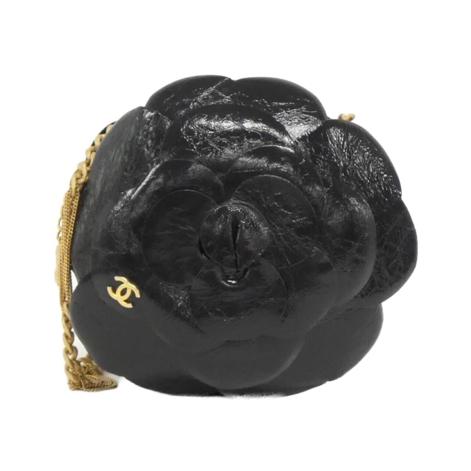 Chanel Shoulder Bag Leather: Chanel Shoulder Bag Leather The Chanel Shoulder Bag Leather features classic design with a timeless black color and gold hardware. Made from high-quality calfskin leather, this bag has a sturdy 18cm x
