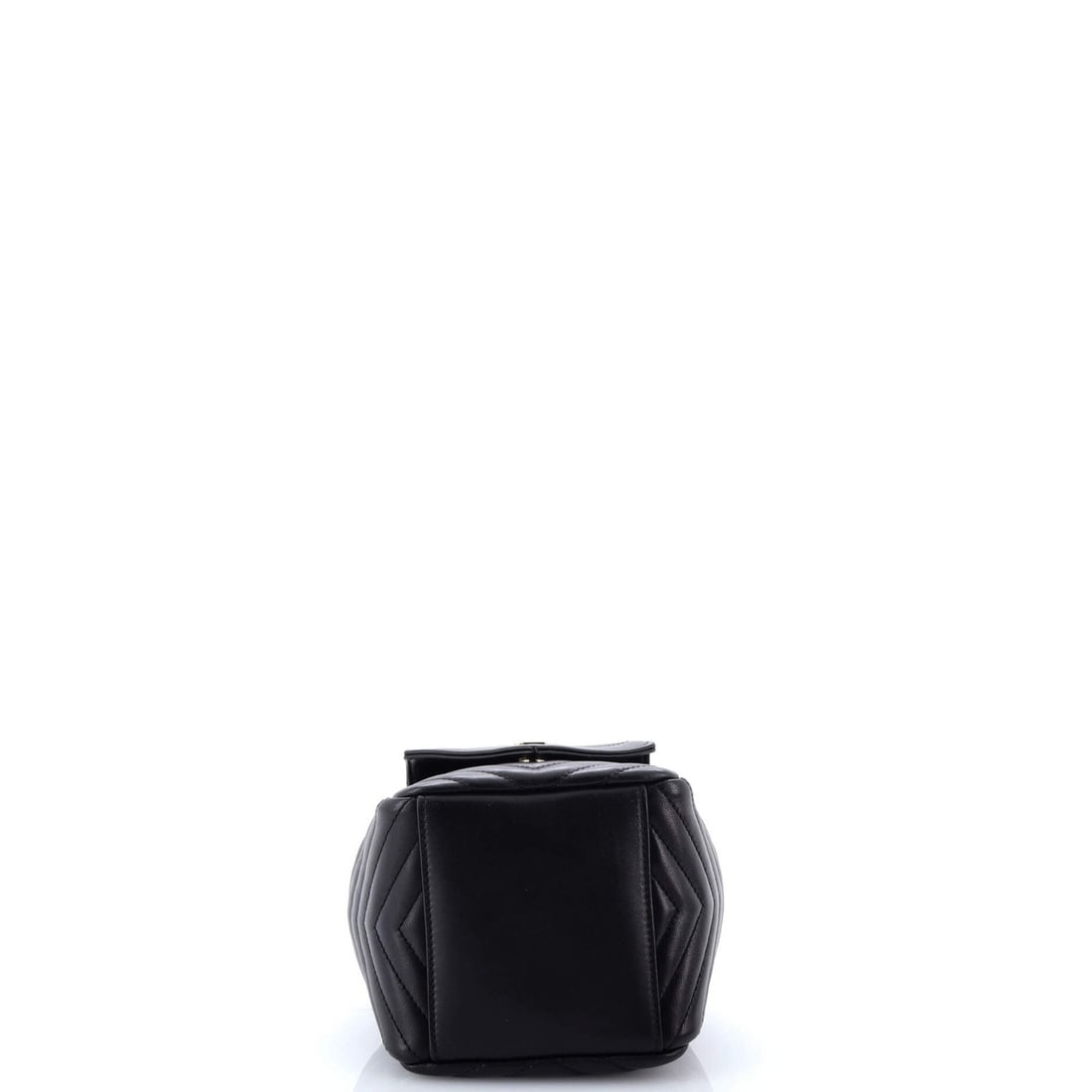 Chevron Leather Mini Bag - 4