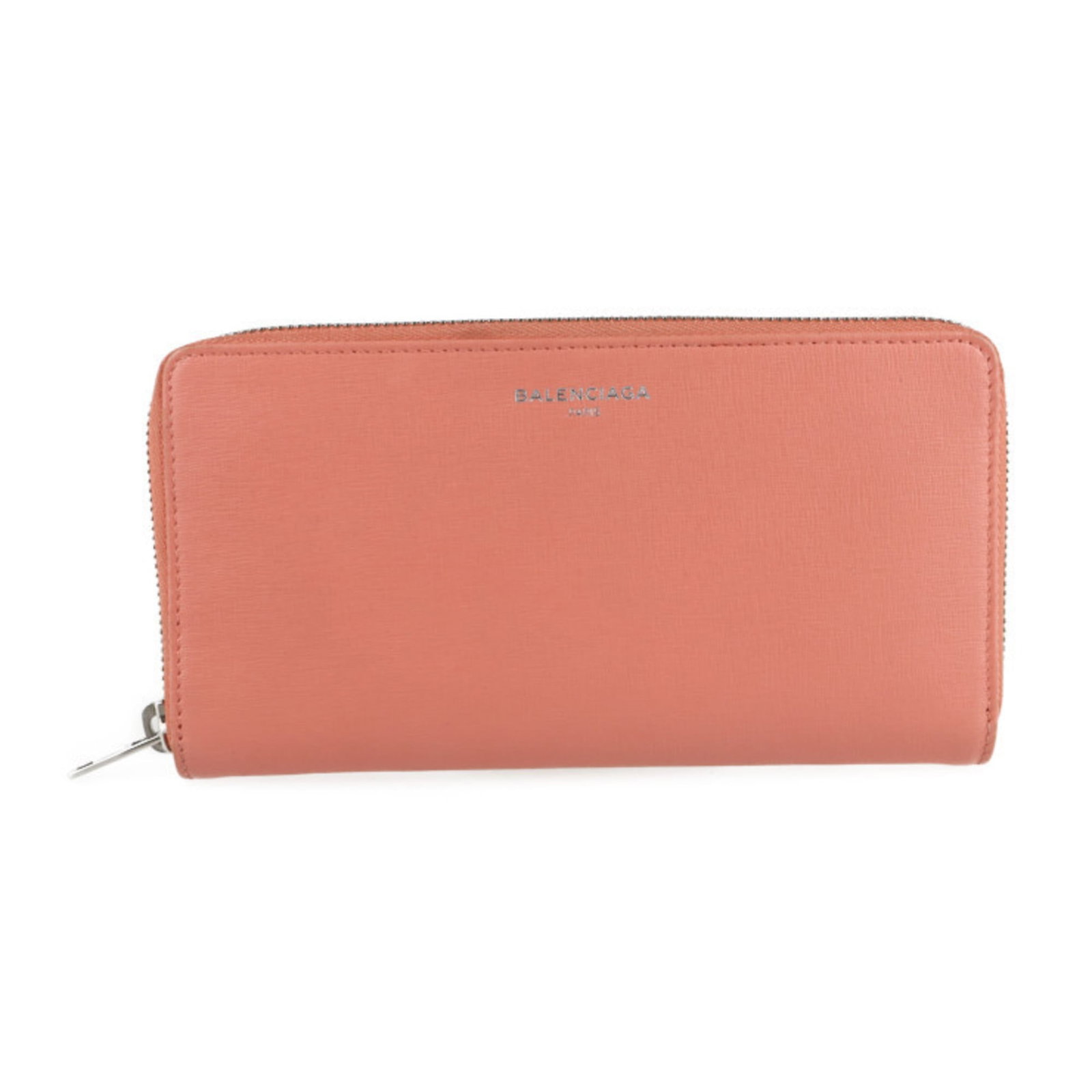 Balenciaga Long Wallet (Bi-Fold) Leather: Balenciaga Long Wallet (Bi-Fold) Leather The Balenciaga Long Wallet boasts a sleek and modern design with a zipper closure, perfect for carrying essentials in style. Its spacious interior features mul