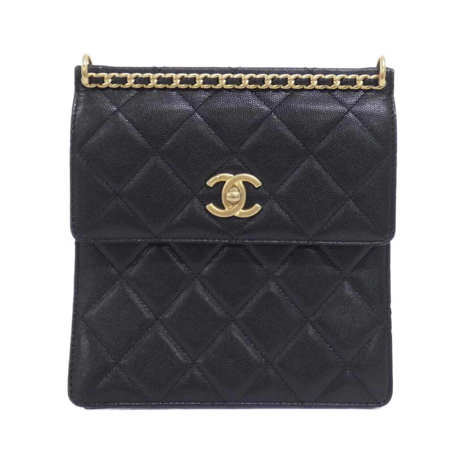 Chanel Backpack Grained Calfskin (1 of 8)