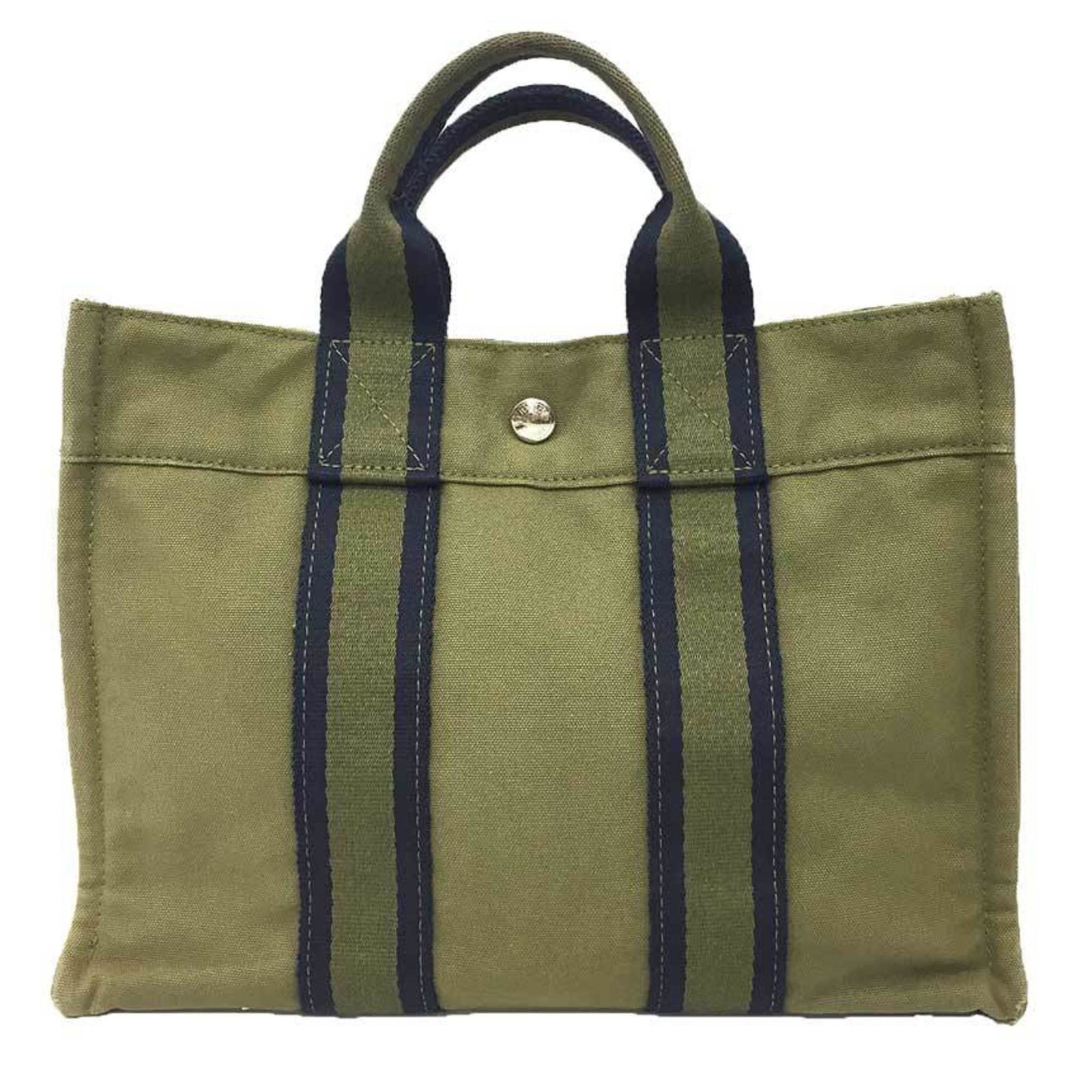Hermes Tote Bag Cotton Canvas (1 of 3)