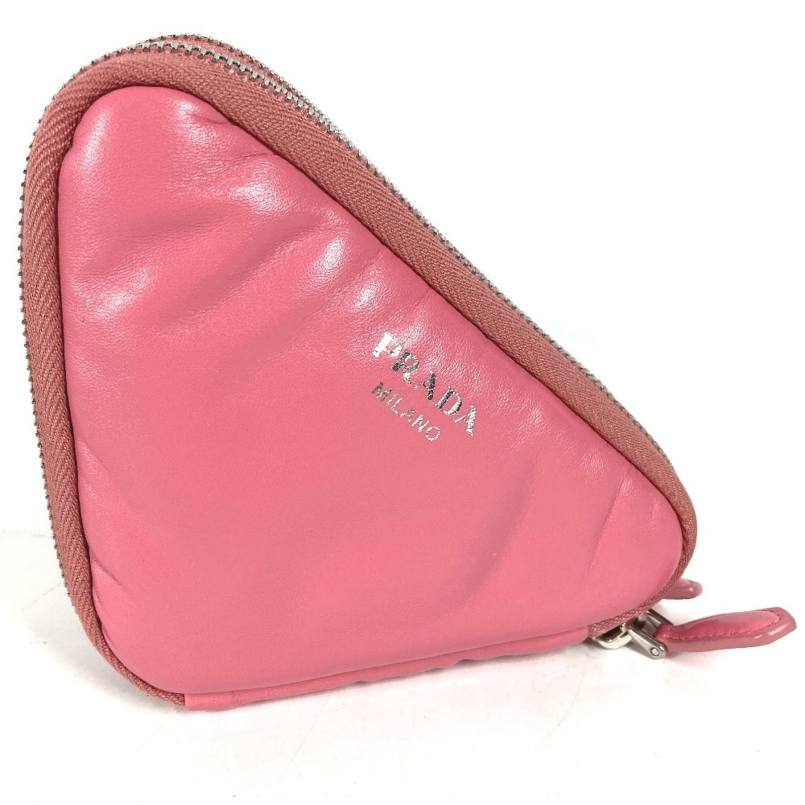 Prada Pochette Pouch Shoulder Bag Leather - 2