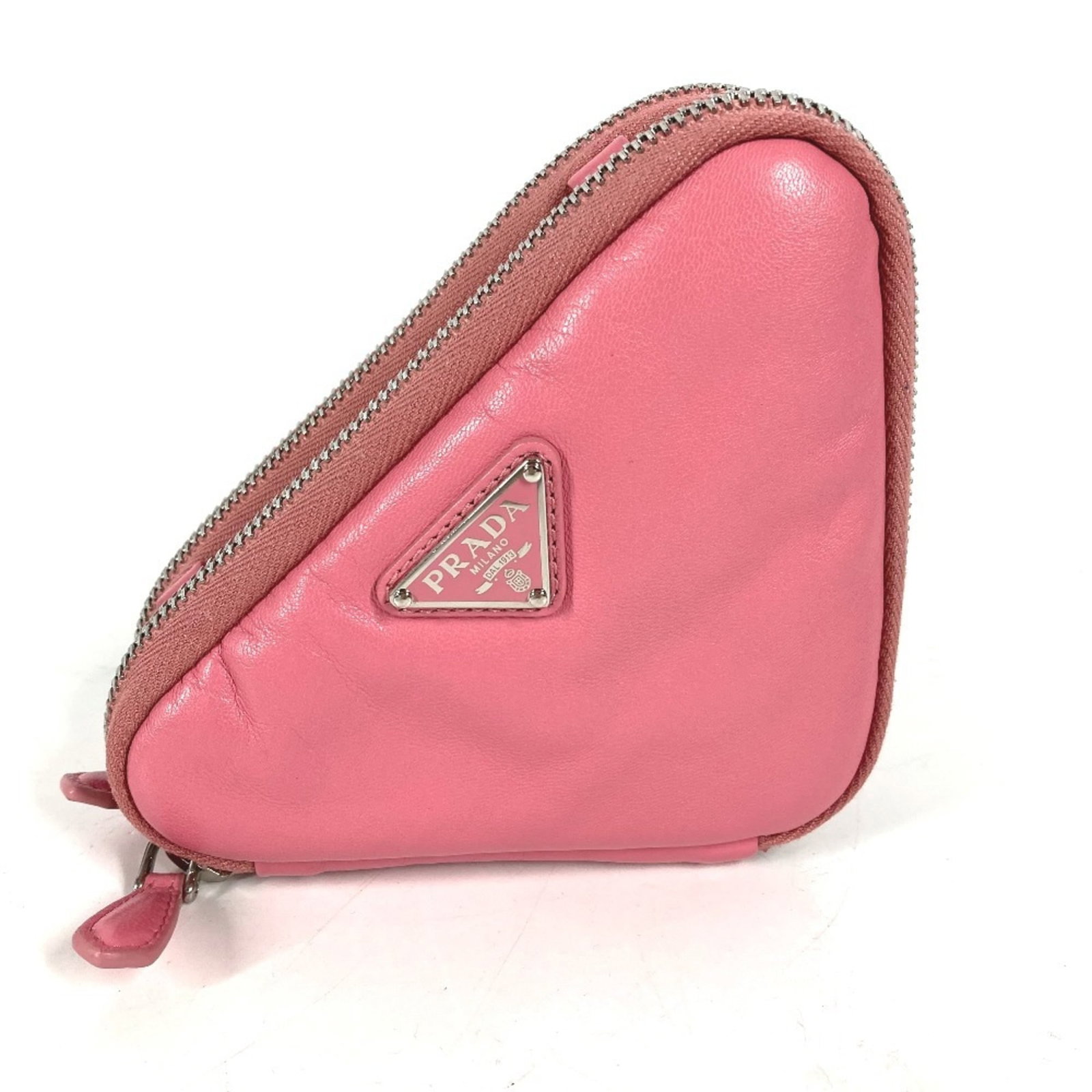 Prada Pochette Pouch Shoulder Bag Leather - 3