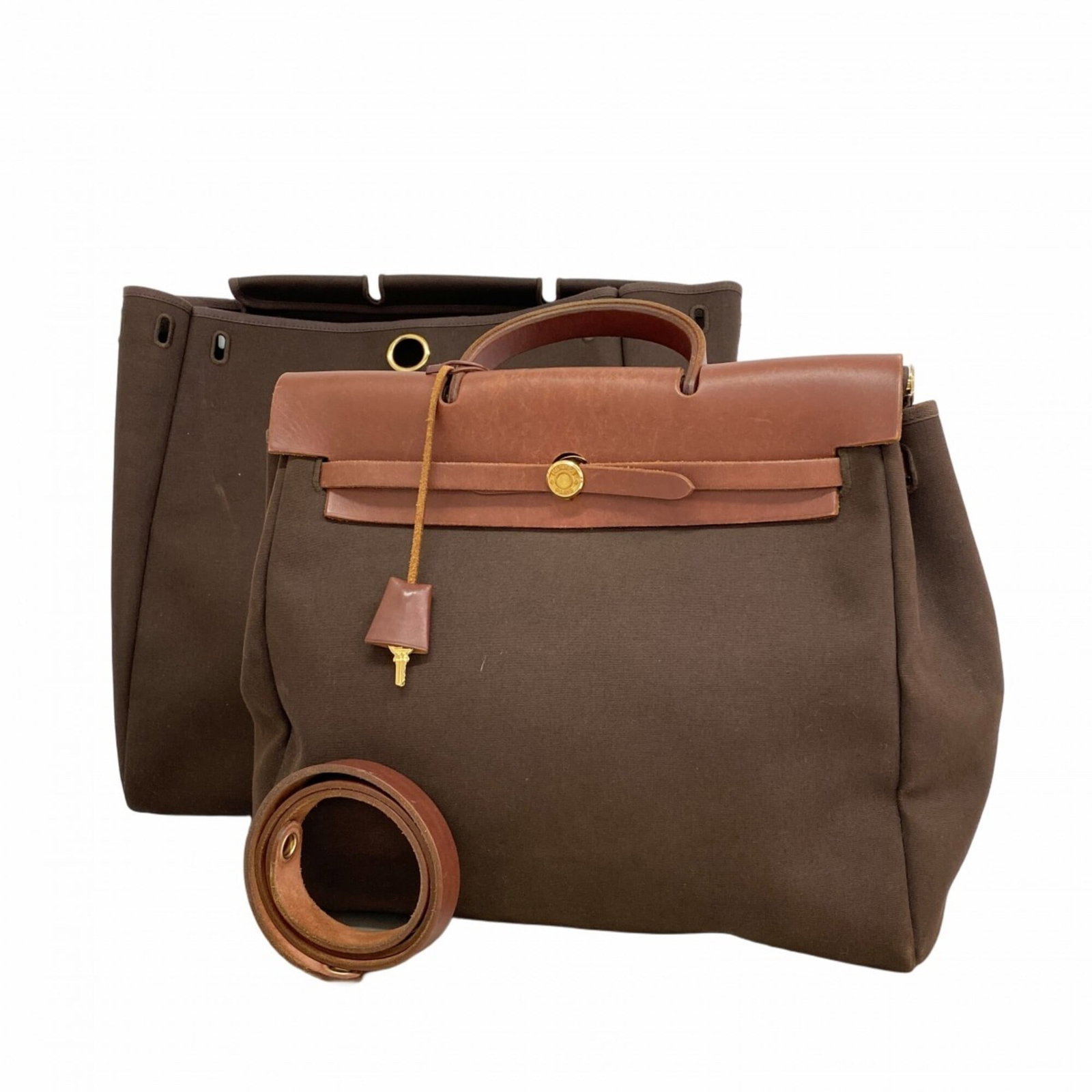 Hermes Handbag Toile Officier (1 of 11)
