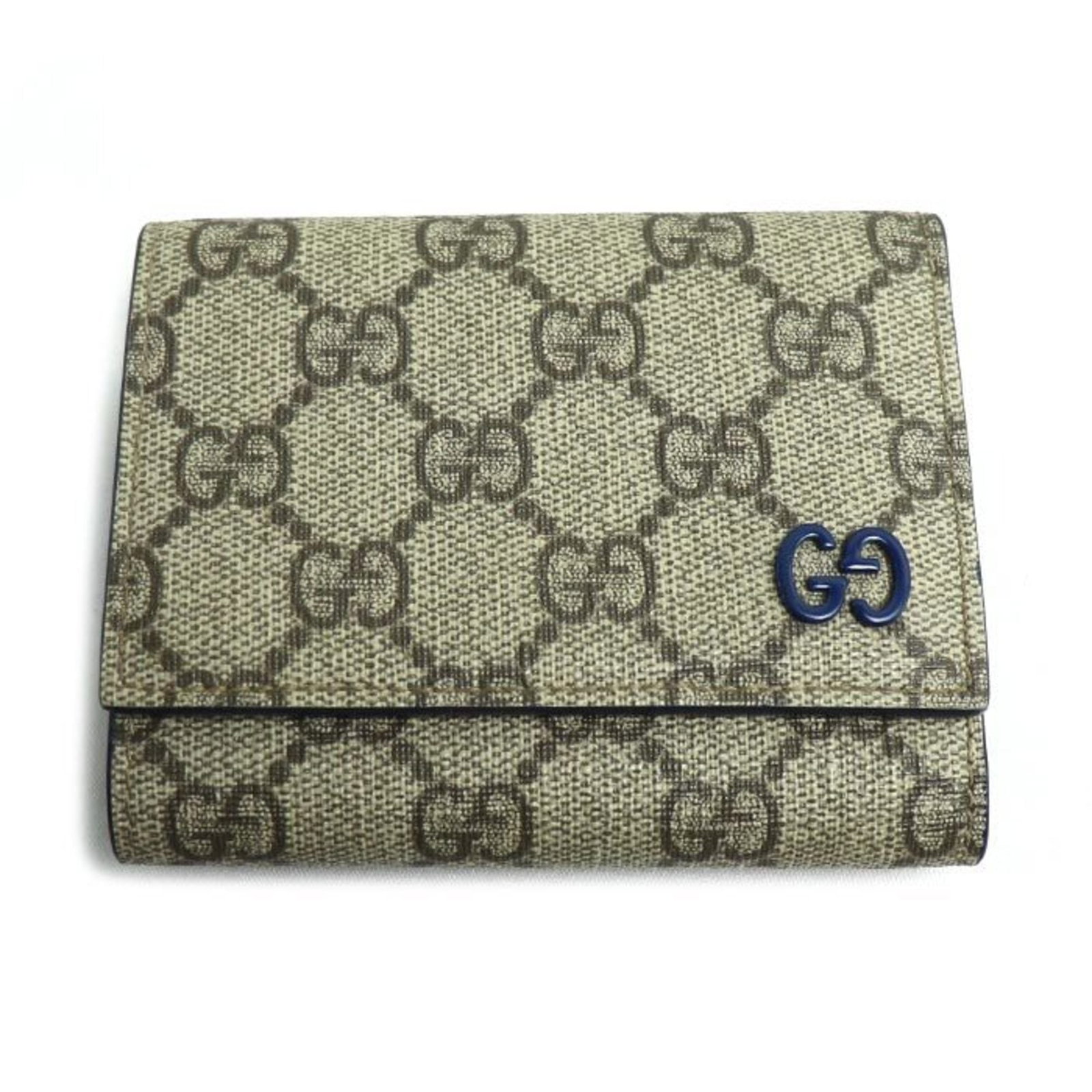 Gucci Wallet (Tri-Fold) Gg Supreme: Gucci Wallet (Tri-Fold) Gg Supreme The Gucci Wallet (Tri-Fold) Gg Supreme boasts a classic design with a timeless appeal. Made from high-quality Gg Supreme material, this tri-fold wallet features a sl