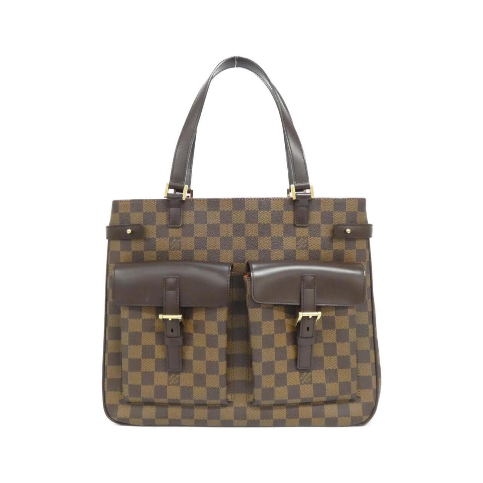 Louis Vuitton Handbag Coated Canvas: Louis Vuitton Handbag Coated Canvas The Louis Vuitton Handbag Coated Canvas is a stylish and versatile accessory in excellent condition. With its brown color and classic design, this handbag boasts a 