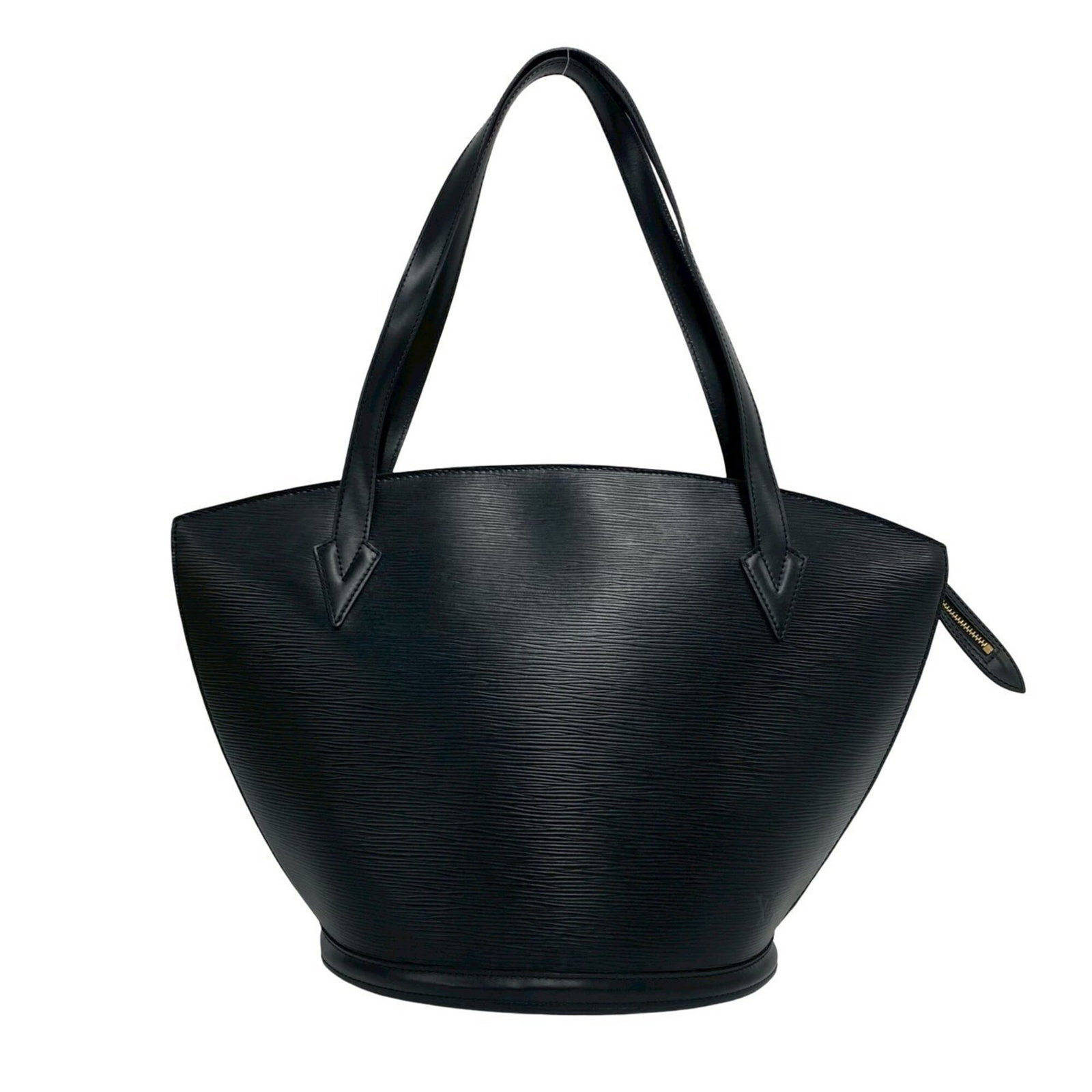 Louis Vuitton Shoulder Bag Tote Bag Leather: Louis Vuitton Shoulder Bag Tote Bag Leather This Louis Vuitton shoulder bag tote bag features high-quality leather construction and a classic design. With its black color and timeless silhouette, it's