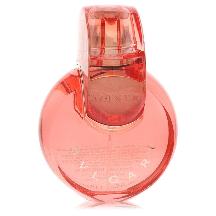 Omnia Coral Perfume By Bvlgari Eau De Toilette Spray (Tester): Omnia Coral Perfume By Bvlgari Eau De Toilette Spray (Tester) Bvlgari's Omnia Coral Eau De Toilette Spray is a vibrant and feminine fragrance for women. This tester size (3.4 oz) offers a convenient