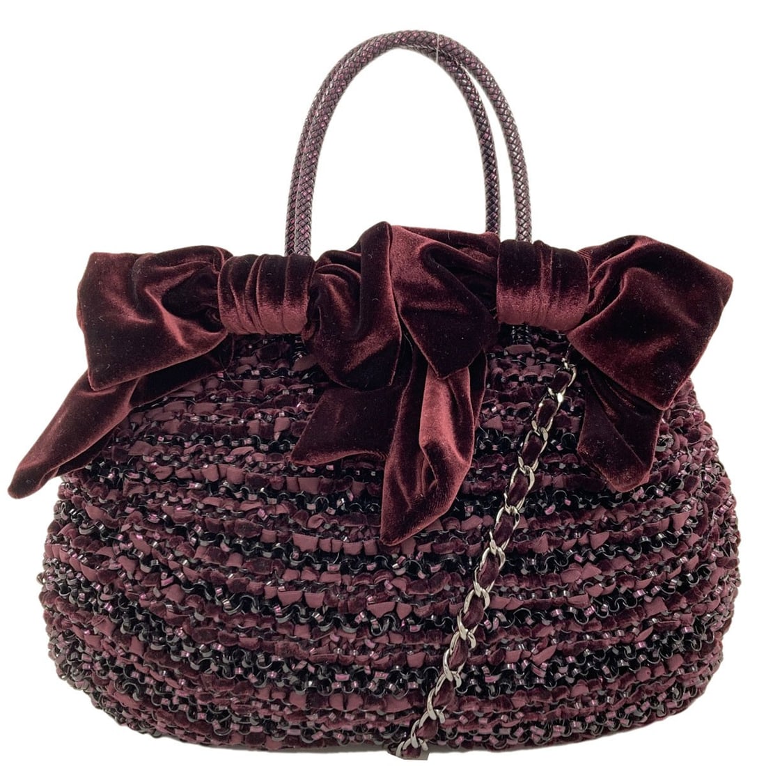 Handbag 2way Wire Pvc Satin Ribbon Anteprima Bag (1 of 18)