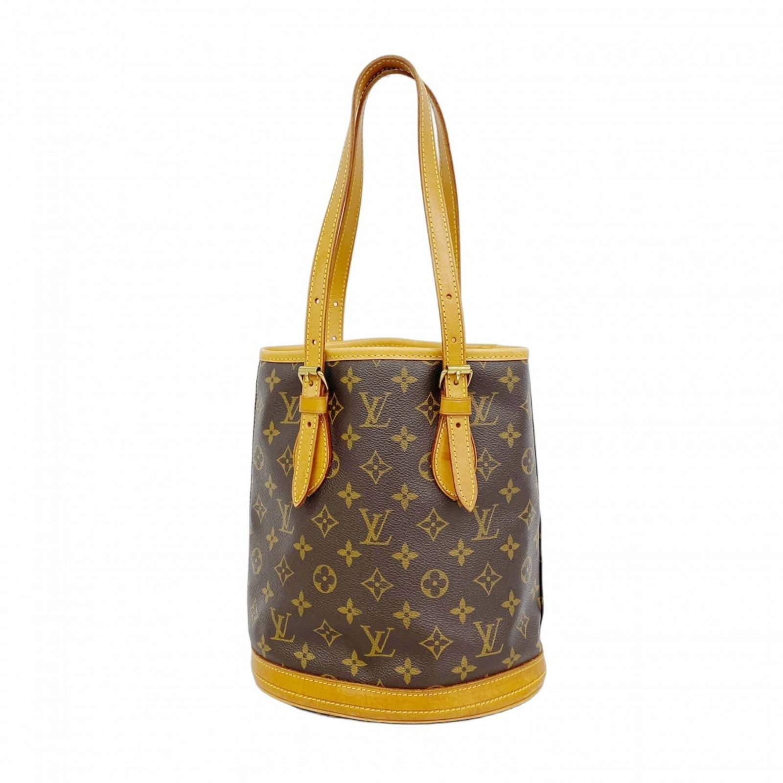 Louis Vuitton Tote Bag: Louis Vuitton Tote Bag Brown Louis Vuitton Tote Bag with Traces of Usage. This pre-owned tote bag features the iconic monogram pattern and has a compact size of 26cm x 23cm x 16cm. With its classic de