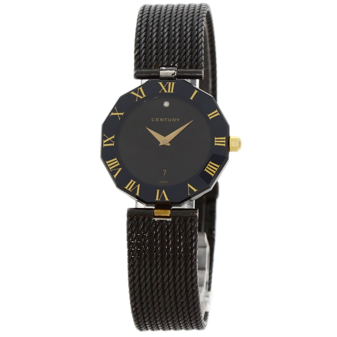 Gem watches steel century stainless: Gem watches steel century stainless Stainless steel construction provides durability and resistance to corrosion. The watch features an analog display and quartz movement for accurate timekeeping. Its