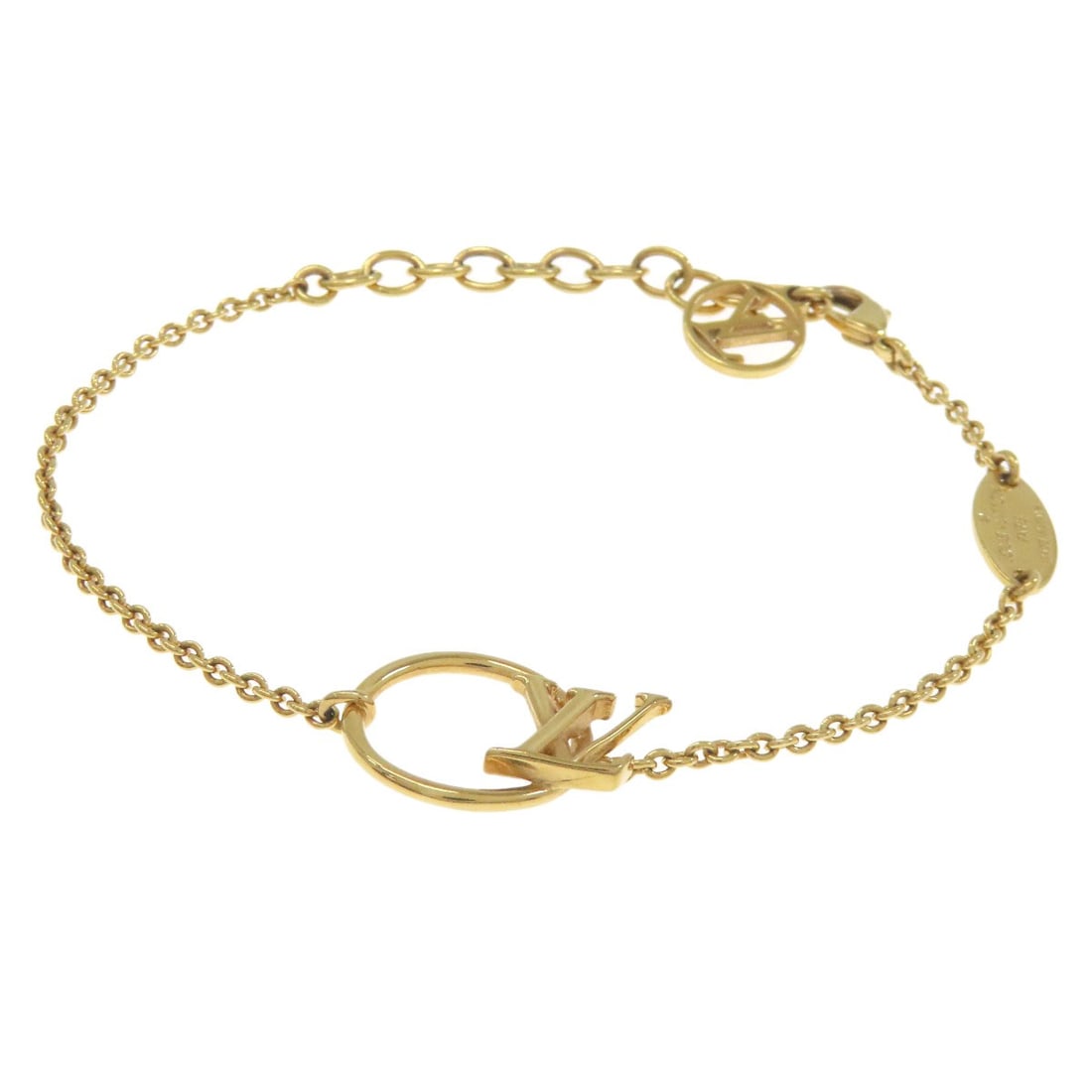 Metal bracelet eclipse: Metal bracelet eclipse Gold metal bracelet with a distinctive eclipse design. This elegant piece features a luxurious gold finish and is crafted from high-quality metal. The LOUIS VUITTON brand adds a