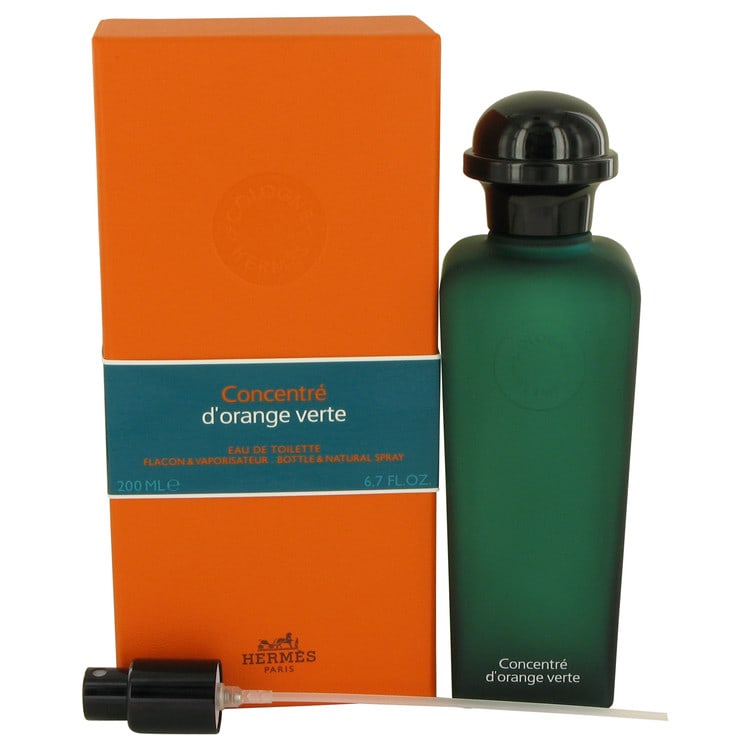 Eau D'orange Verte Cologne By Hermes Eau De Toilette Spray Concentre (Unisex): Eau D'orange Verte Cologne By Hermes Eau De Toilette Spray Concentre (Unisex) 6.7 oz Eau De Toilette Spray Concentre in Cologne for Men, featuring a fragrance from Hermes. Made with 600 grams of produ