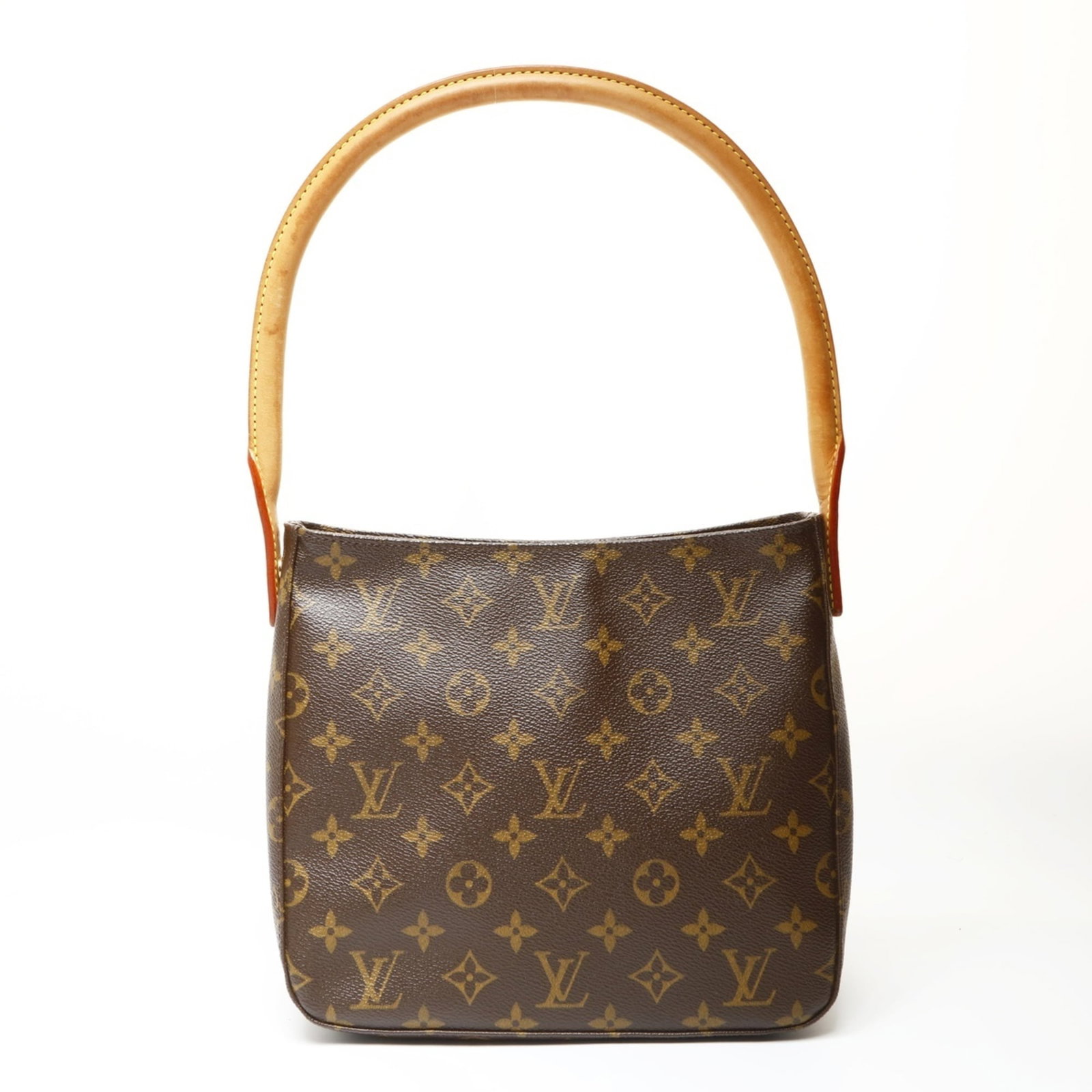 Louis Vuitton Shoulder Bag Monogram: Louis Vuitton Shoulder Bag Monogram This Louis Vuitton Shoulder Bag Monogram features the iconic brand's signature brown monogram pattern and durable design. With its 21cm x 23cm x 10cm dimensions