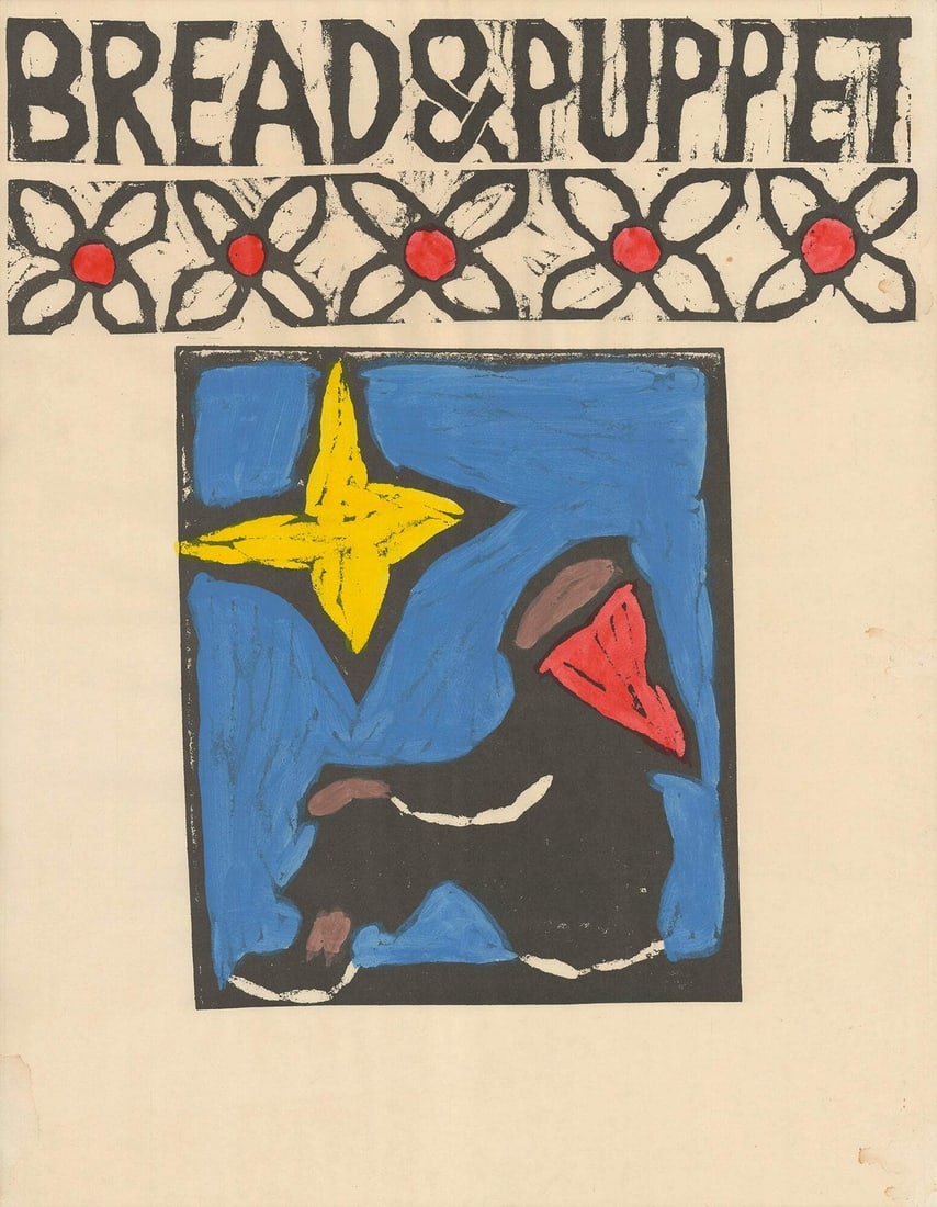 Contemporary Woman with Star 22.5 x 17.5 Mixed Media by Peter Schumann: Contemporary Woman with Star 22.5 x 17.5 Mixed Media by Peter Schumann Mixed media artwork by Peter Schumann features a contemporary woman surrounded by a star, created in 1970. The piece measures
