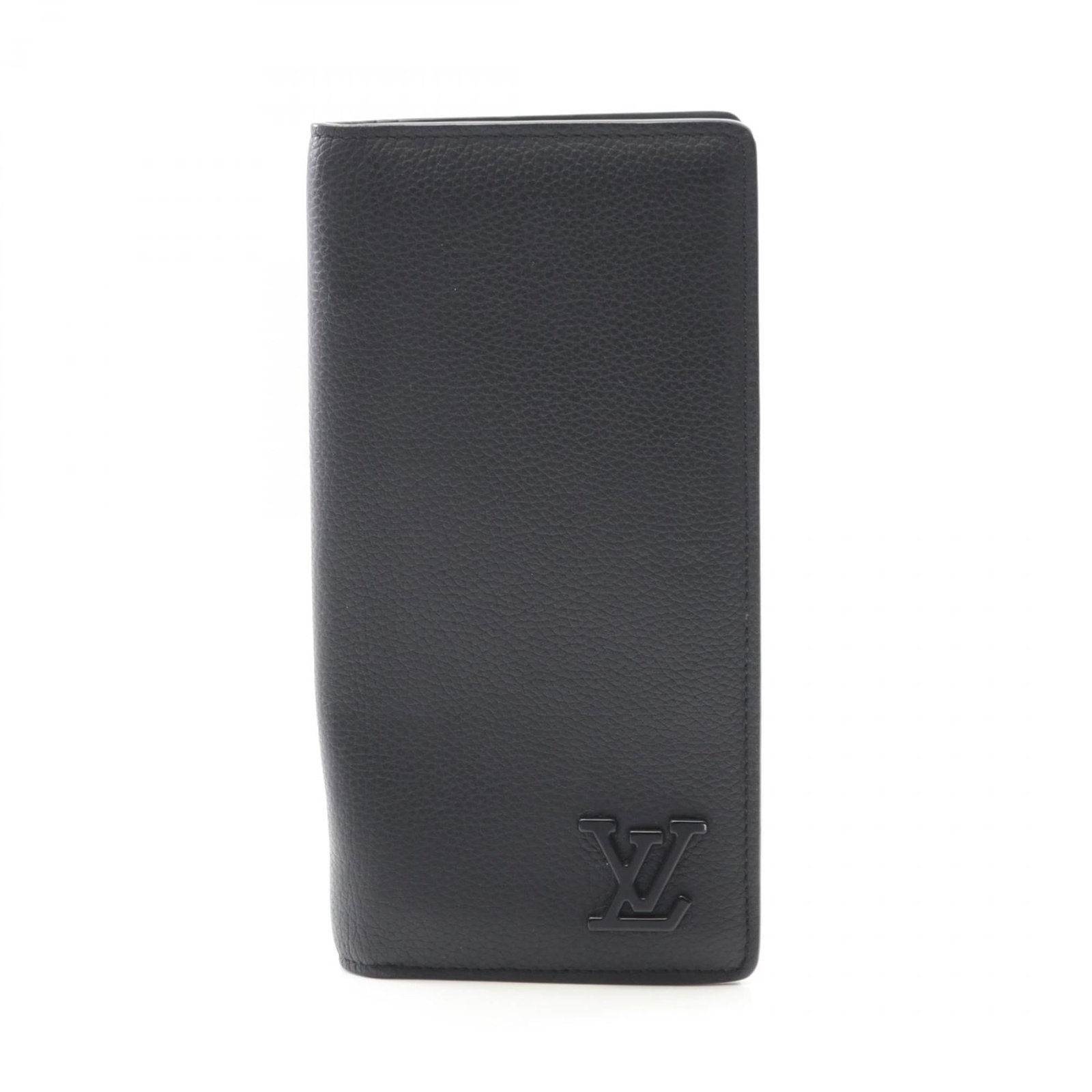 Louis Vuitton Long Wallet (Bi-Fold) Leather: Louis Vuitton Long Wallet (Bi-Fold) Leather This Louis Vuitton long wallet features a classic bi-fold design with clean lines and timeless elegance. Made from high-quality black leather, its durable c