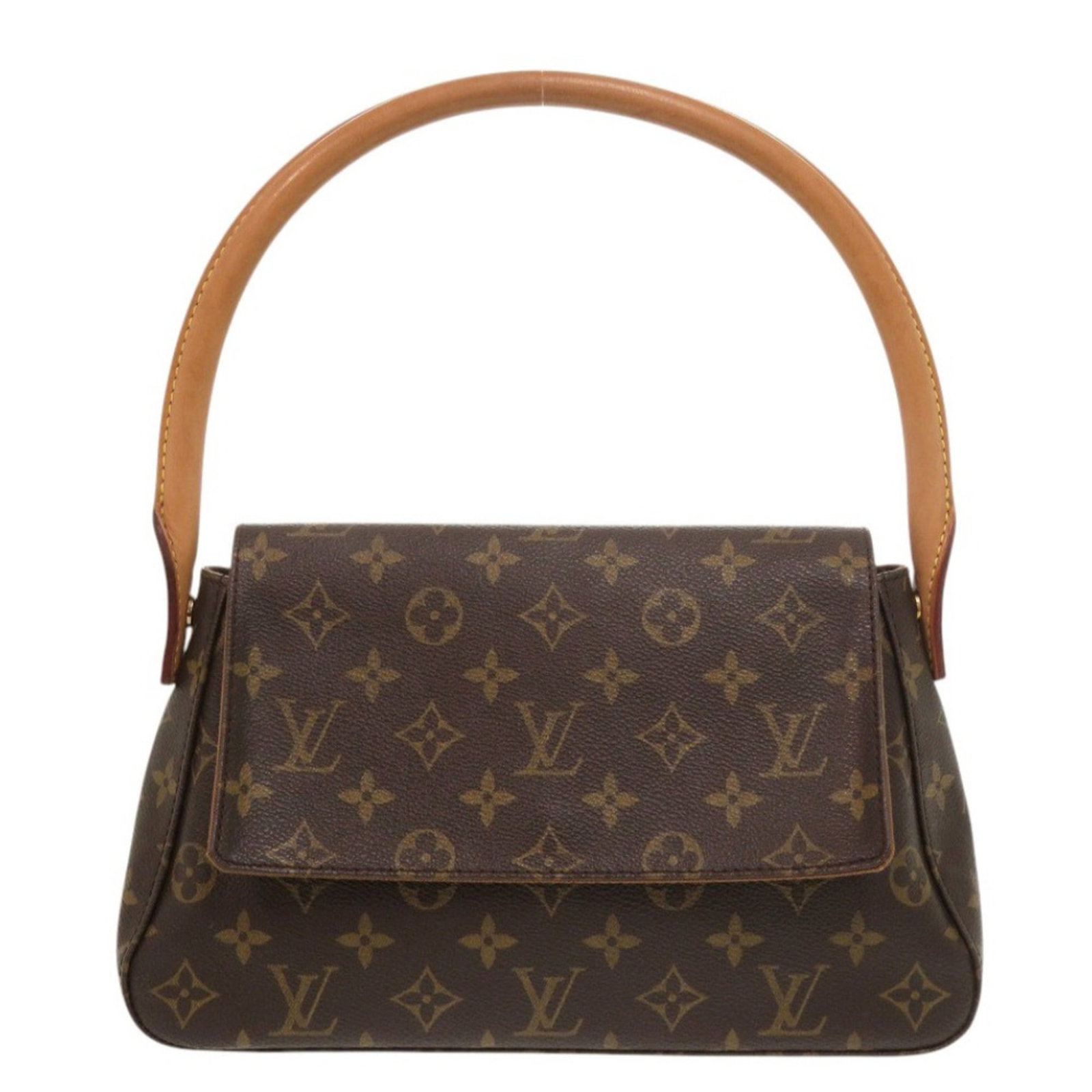 Louis Vuitton Handbag Monogram: Louis Vuitton Handbag Monogram This Louis Vuitton Handbag Monogram features the iconic brown monogram pattern, a classic design element of the brand. The bag measures 16cm x 28cm x 9cm and has traces 