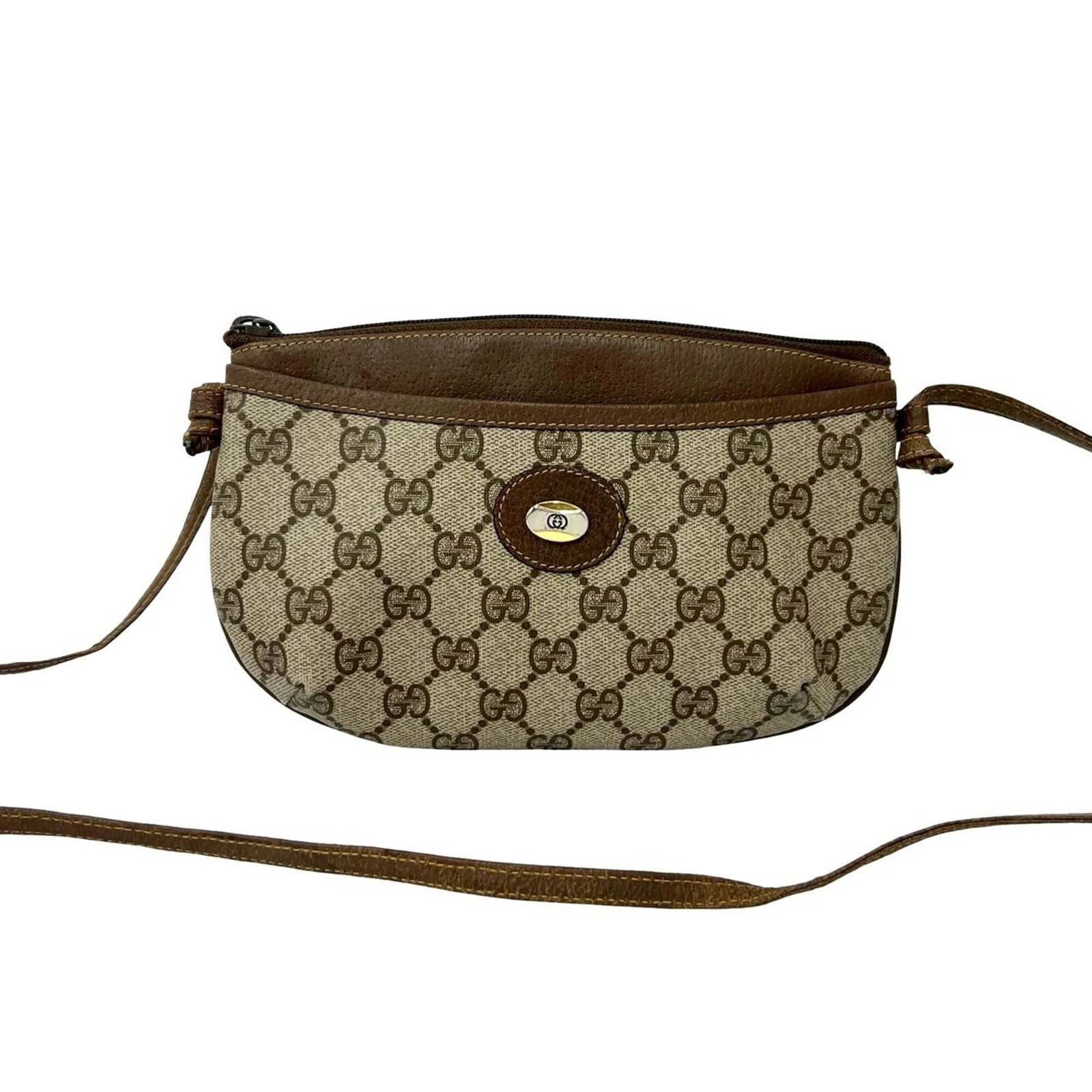 Gucci Pochette Shoulder Bag Pvc Leather (1 of 10)