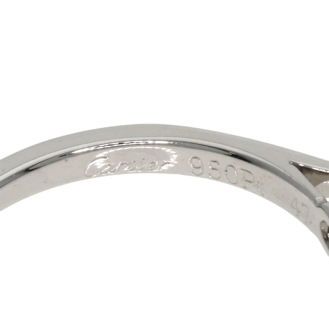 Solitaire 1P Diamond Platinum Ring - 6