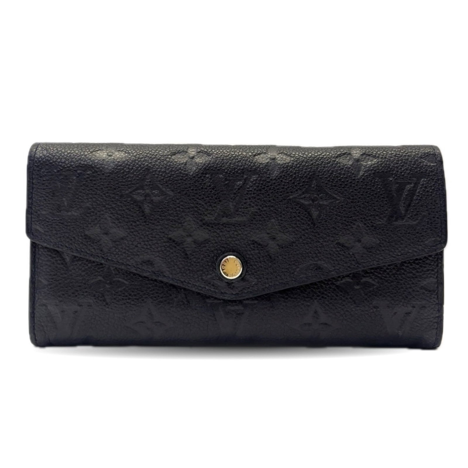 Louis Vuitton Long Wallet (Bi-Fold) Monogram Empreinte: Louis Vuitton Long Wallet (Bi-Fold) Monogram Empreinte The Louis Vuitton Long Wallet (Bi-Fold) Monogram Empreinte features a timeless design with iconic monogram pattern. Made from high-quality materi