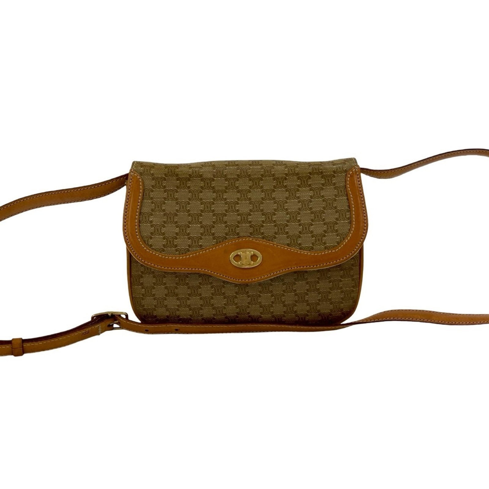 Celine Pochette Shoulder Bag Leather Pvc: Celine Pochette Shoulder Bag Leather Pvc The Celine Pochette Shoulder Bag Leather Pvc is a stylish and versatile accessory. Made from high-quality leather and PVC, this bag features a classic design w