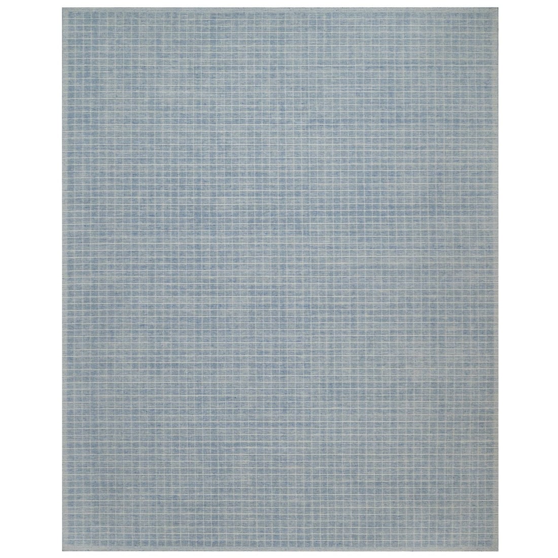Blue plain modern decor box loomed knotted wool rug 12 x 15: Blue plain modern decor box loomed knotted wool rug 12 x 15 Blue plain modern decor box loomed knotted wool rug 12 x 15 - A stunning example of Indian craftsmanship, this hand-loomed wool rug boasts