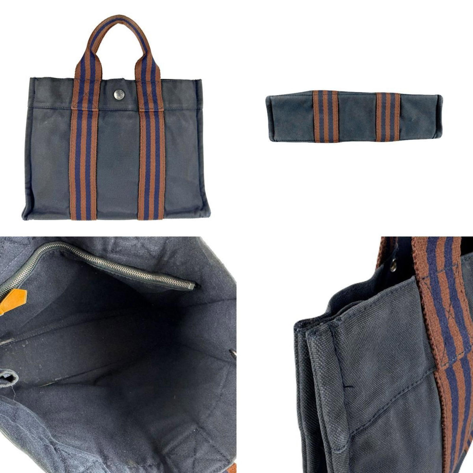 Hermes Handbag Canvas - 3