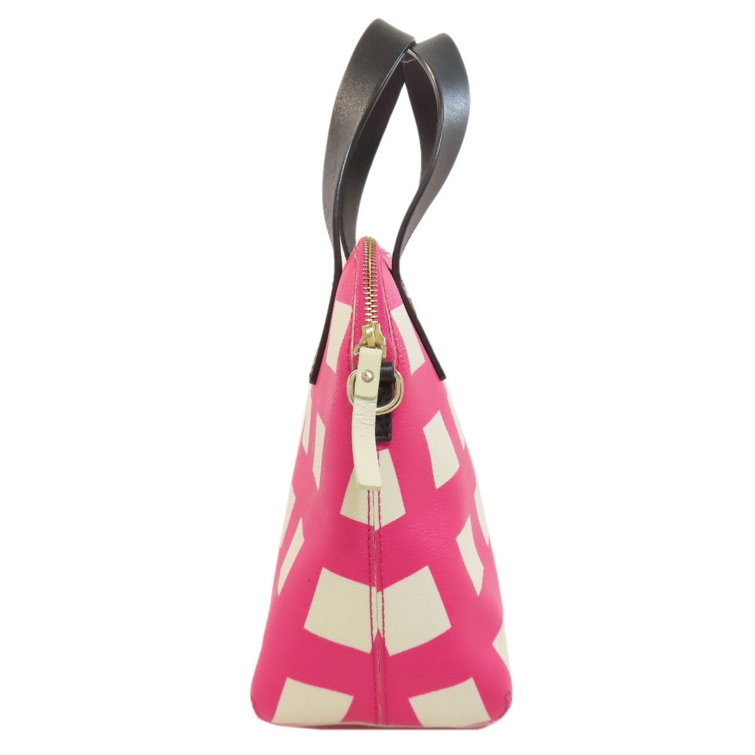 PVC 2way tote bag checkpattern - 3