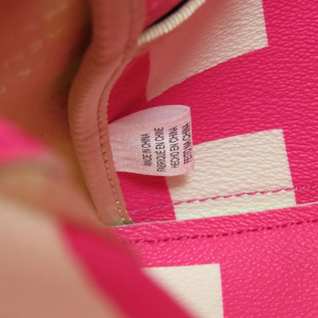 PVC 2way tote bag checkpattern - 6