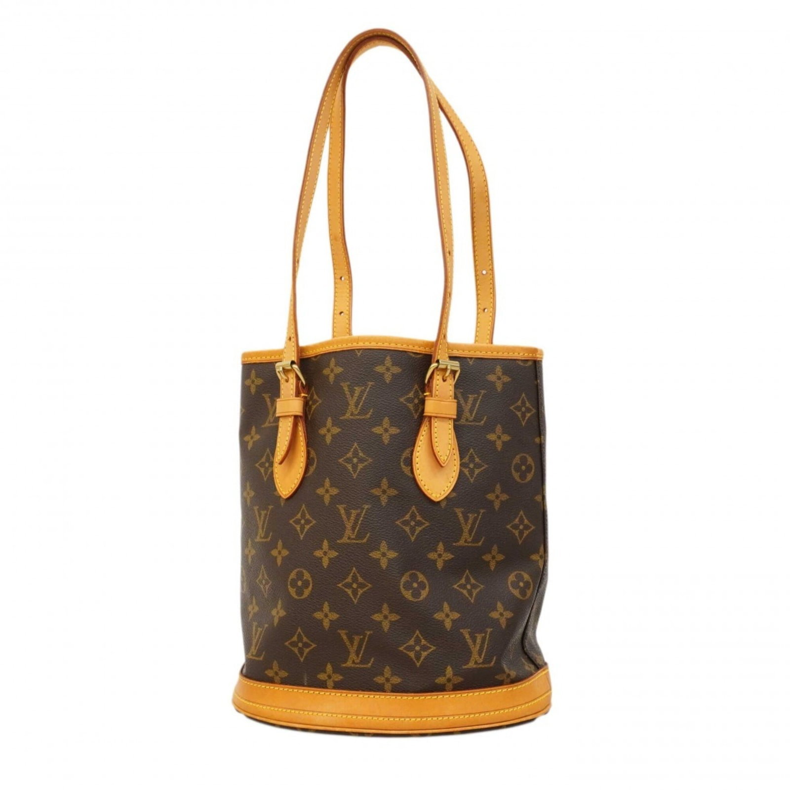 Louis Vuitton Tote Bag: Louis Vuitton Tote Bag Brown Louis Vuitton Tote Bag with Traces of Usage. This classic tote features a timeless design and durable construction. With its 26cm x 23cm x 15.5cm dimensions, it's perfect 