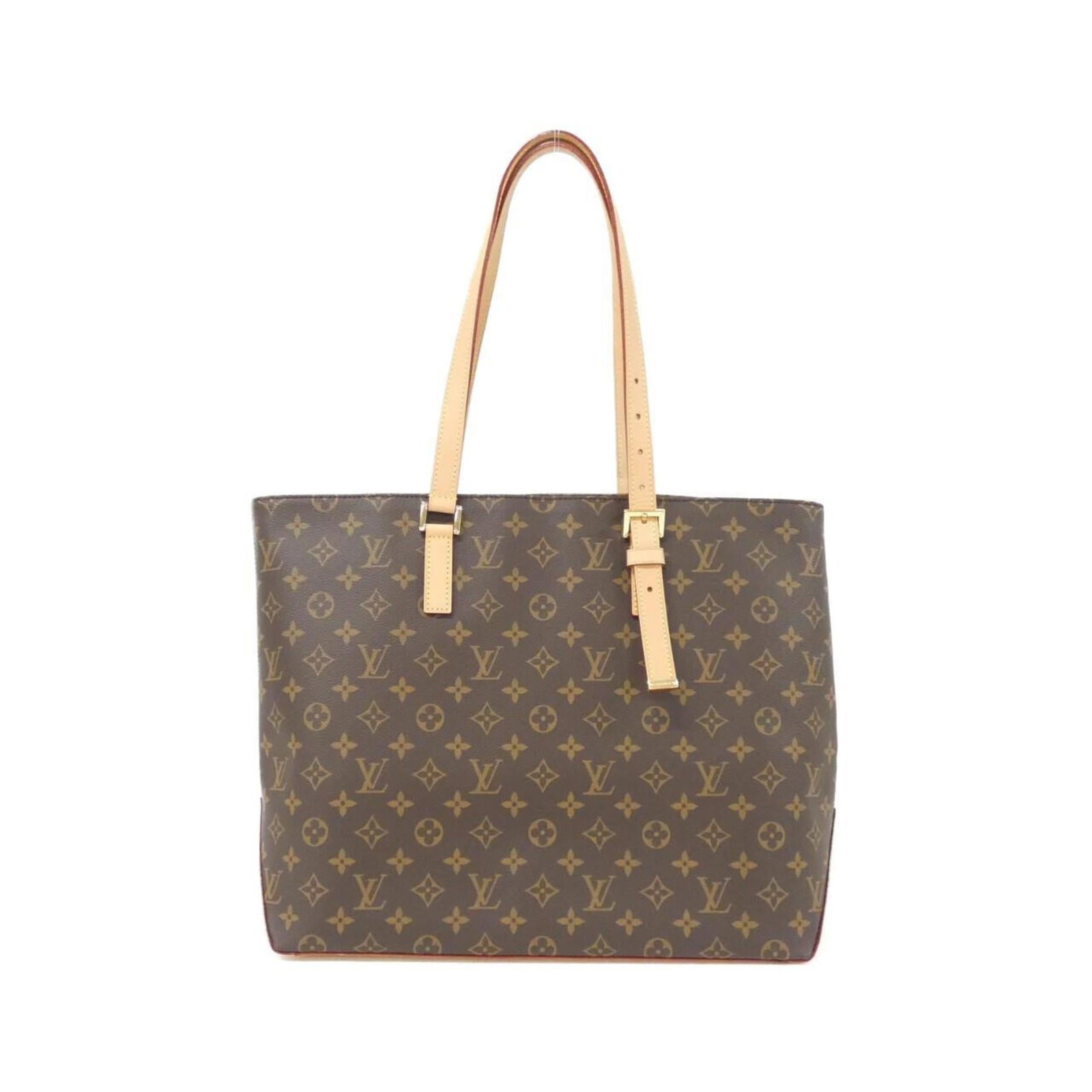 Louis Vuitton Shoulder Bag Monogram: Louis Vuitton Shoulder Bag Monogram The Louis Vuitton Shoulder Bag Monogram boasts its iconic monogram pattern in a rich Marron hue. With a size of 33cm x 43cm x 16cm, this shoulder bag offers ample s