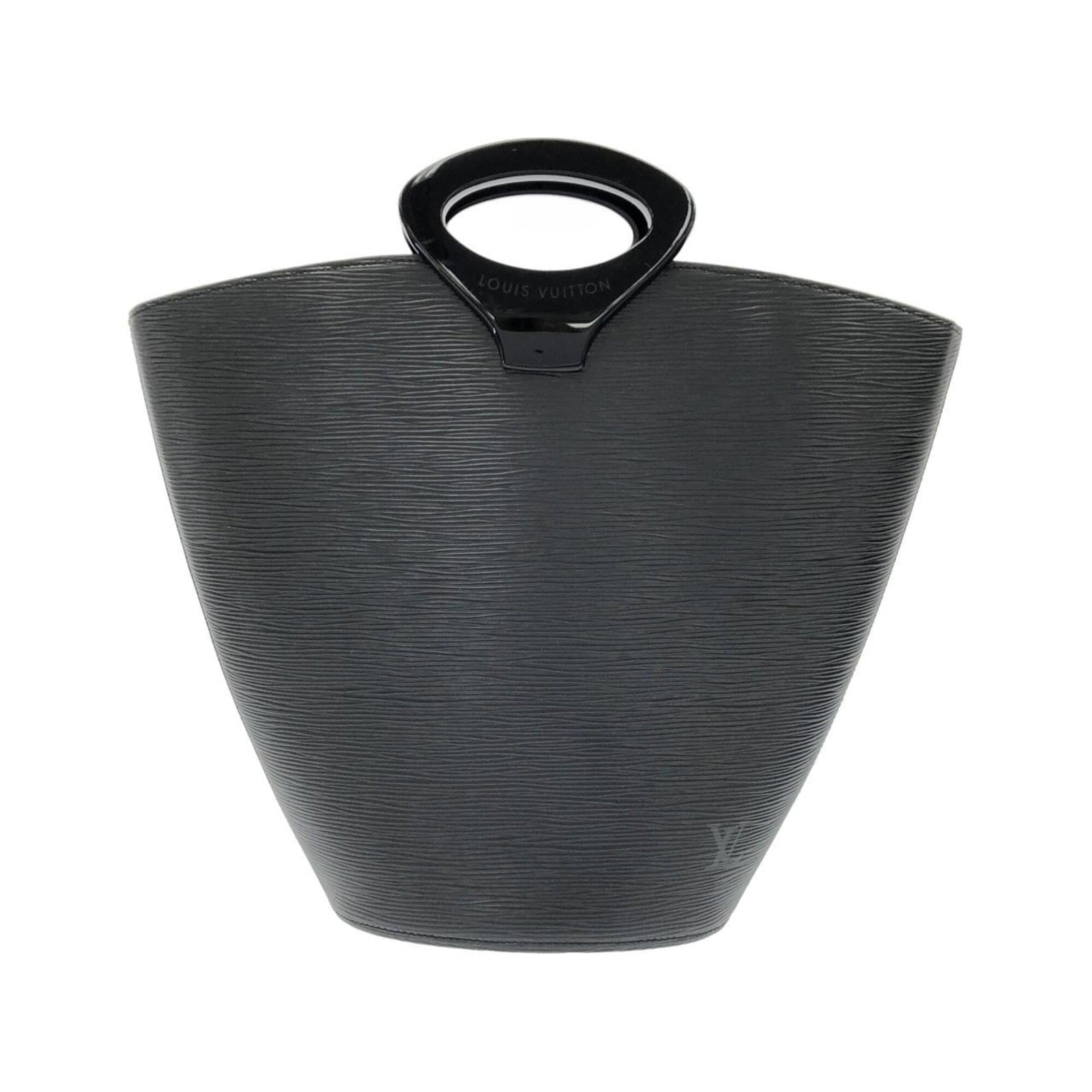 Louis Vuitton Handbag Leather: Louis Vuitton Handbag Leather Black Louis Vuitton handbag made from high-quality calf leather features a classic design with a timeless black color. The bag measures 28cm x 36cm x 10cm and weighs 510g