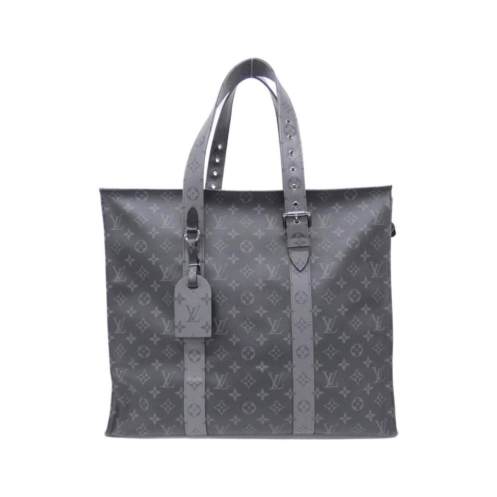 Louis Vuitton Handbag Coated Canvas: Louis Vuitton Handbag Coated Canvas This Louis Vuitton Handbag Coated Canvas in black features a classic design with a durable coated canvas material. With its compact size and versatile style, this