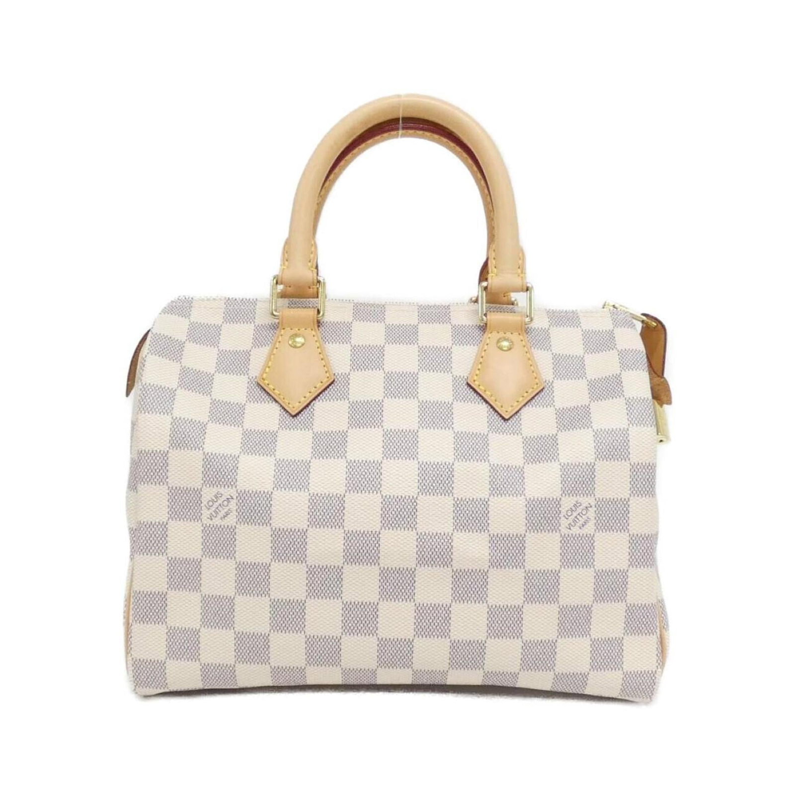 Louis Vuitton Boston Bag Coated Canvas: Louis Vuitton Boston Bag Coated Canvas The Louis Vuitton Boston Bag Coated Canvas boasts its iconic design with gold hardware and a timeless azur color. With its coated canvas material, this bag has d