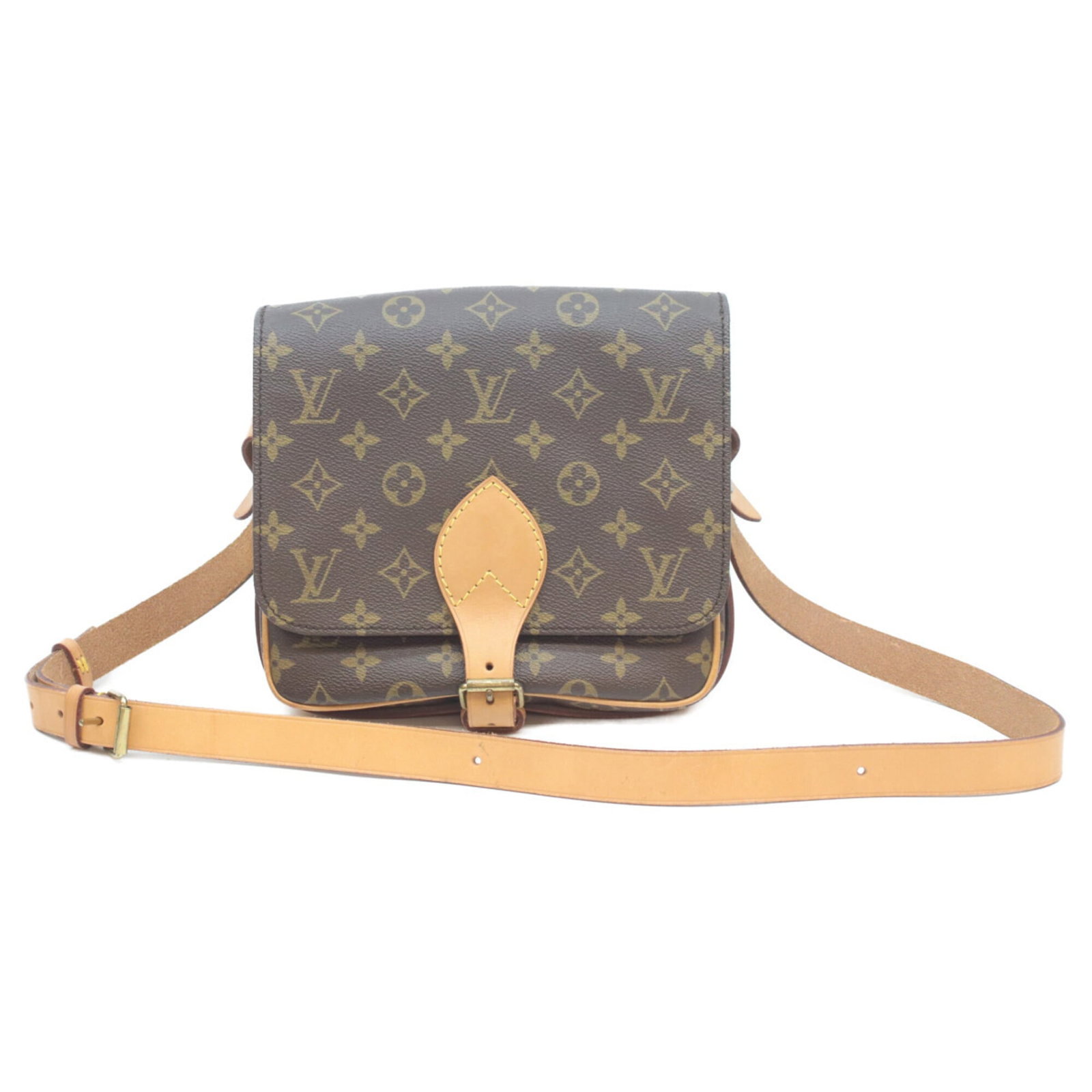 Louis Vuitton Shoulder Bag Monogram: Louis Vuitton Shoulder Bag Monogram The Louis Vuitton Shoulder Bag Monogram boasts its iconic brown monogram pattern and sturdy design. Measuring 19cm x 21cm x 7.5cm, this shoulder bag features a stra