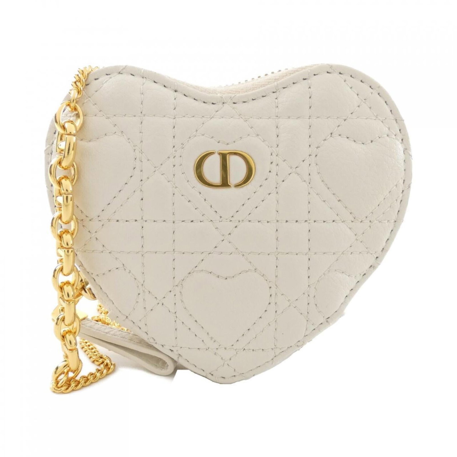 Christian Dior Handbag Pouch: Christian Dior Handbag Pouch This white Christian Dior handbag pouch features a classic design with clean lines and a compact size. With its original condition still intact despite some traces of usag