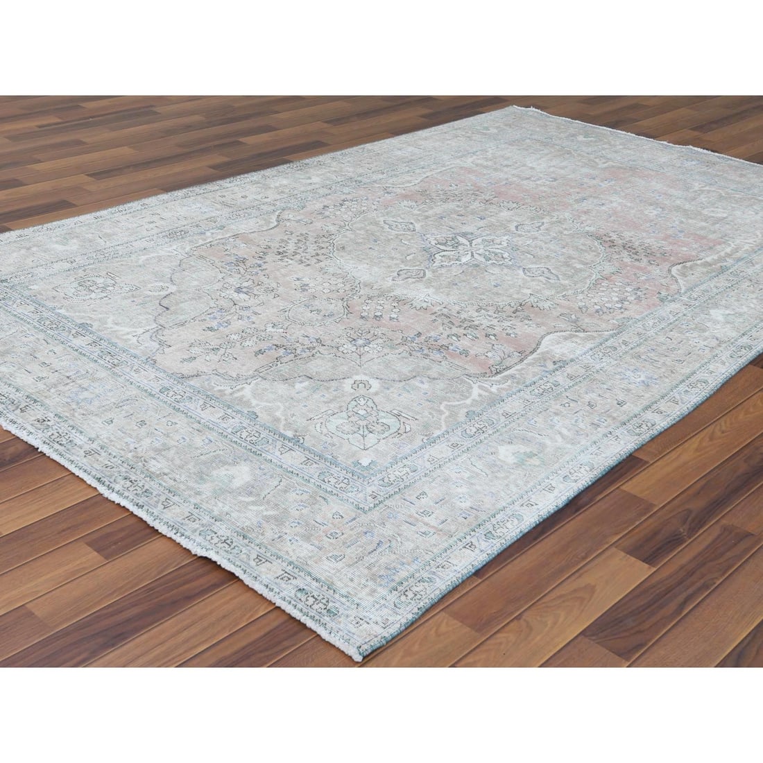 2x6 Red Wool Rug - 4