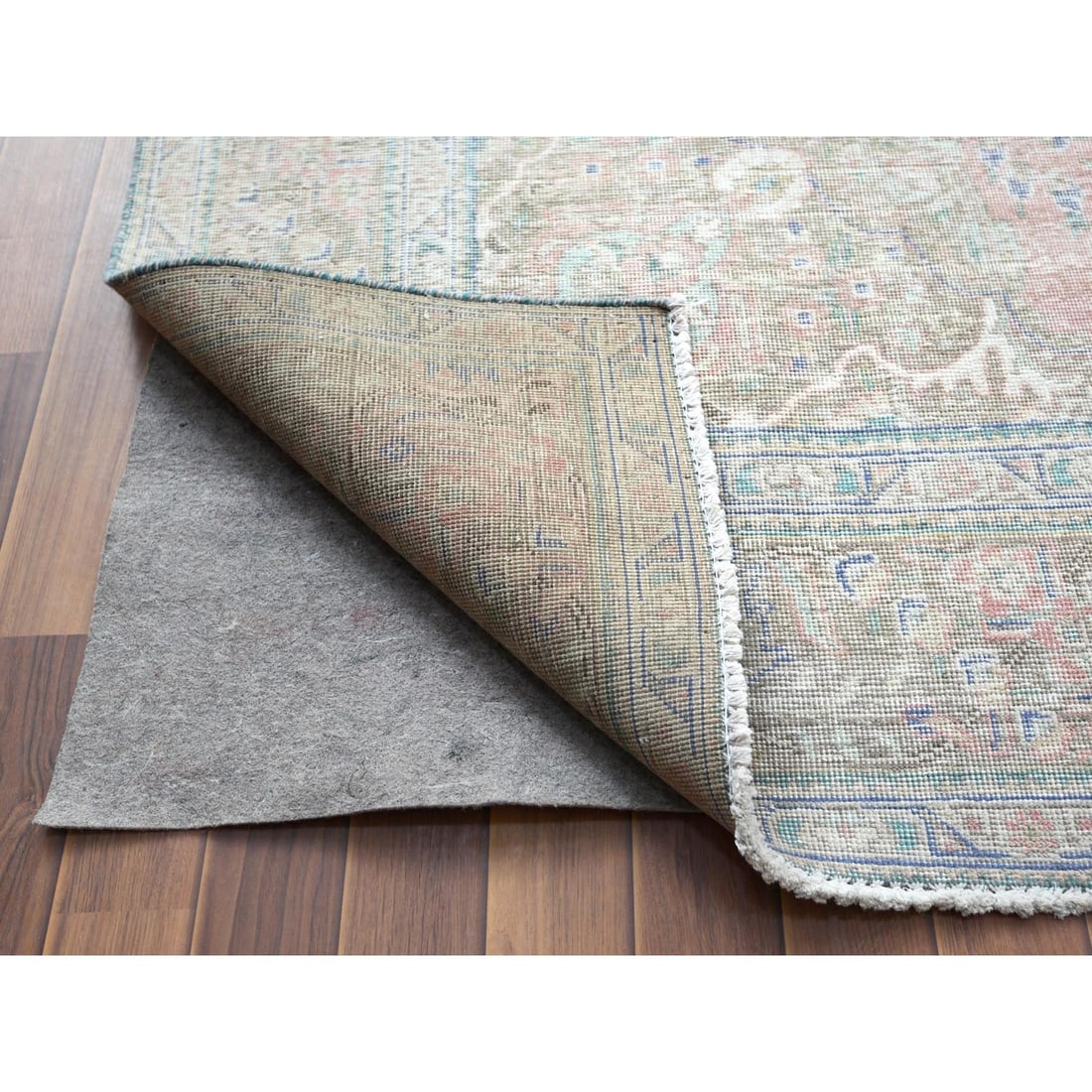 2x6 Red Wool Rug - 5