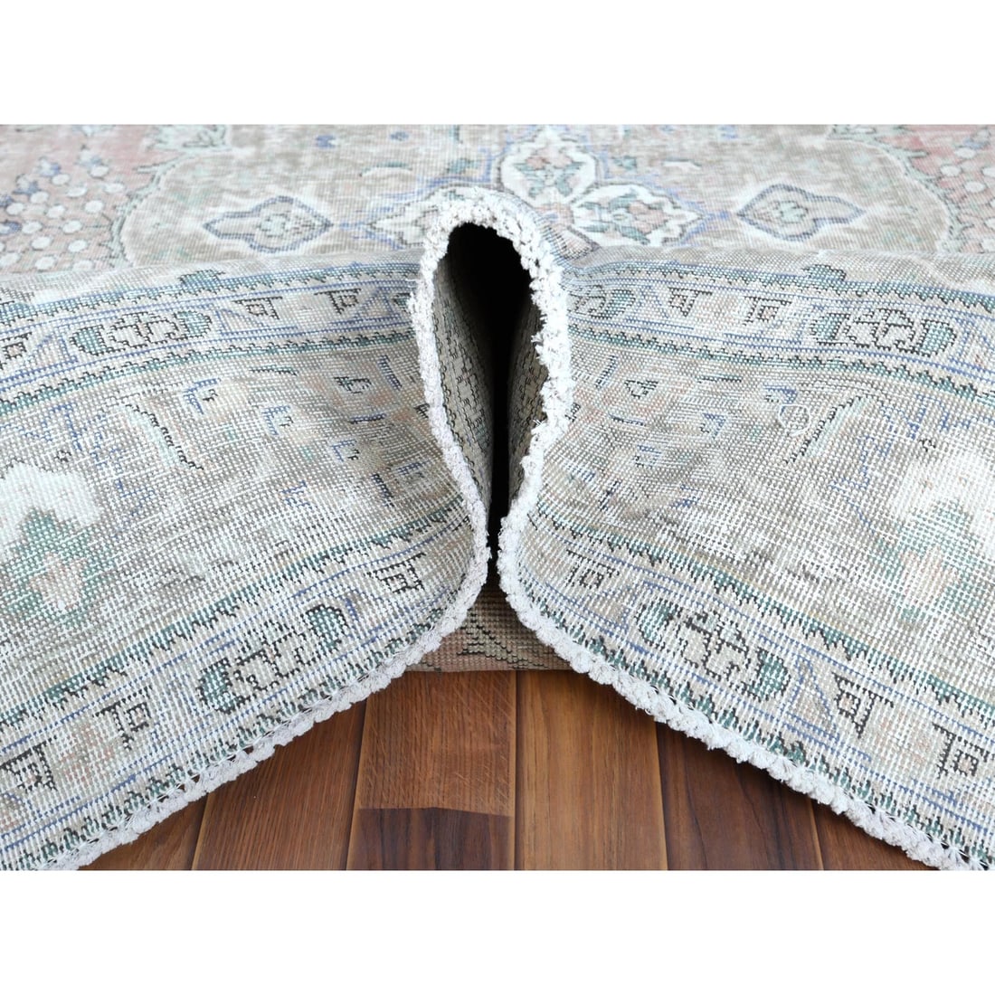 2x6 Red Wool Rug - 6