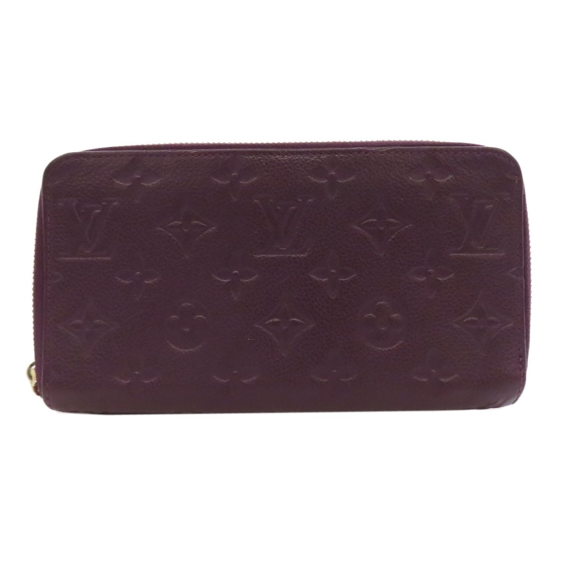 Louis Vuitton M60359 Portefeiulle Scretlon Long Wallet With Coin: Louis Vuitton M60359 Portefeiulle Scretlon Long Wallet With Coin Purple Empreinte Louis Vuitton M60359 Portefeiulle Scretlon Long Wallet With Coin features a distinctive purple exterior and interior, 