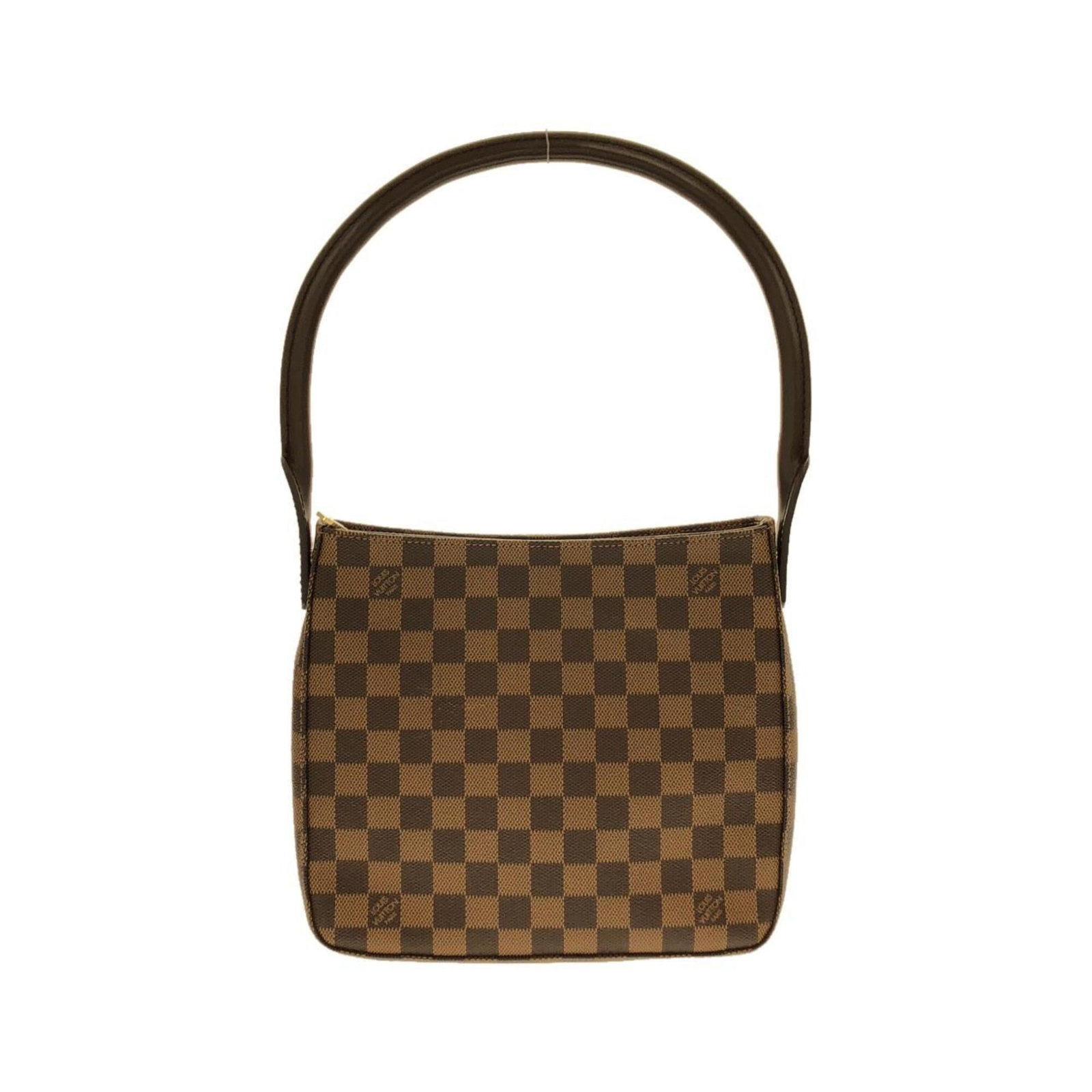 Louis Vuitton Shoulder Bag Coated Canvas: Louis Vuitton Shoulder Bag Coated Canvas The Louis Vuitton Shoulder Bag Coated Canvas boasts a classic design with a durable coated canvas material and gold hardware. This pre-owned bag features a few