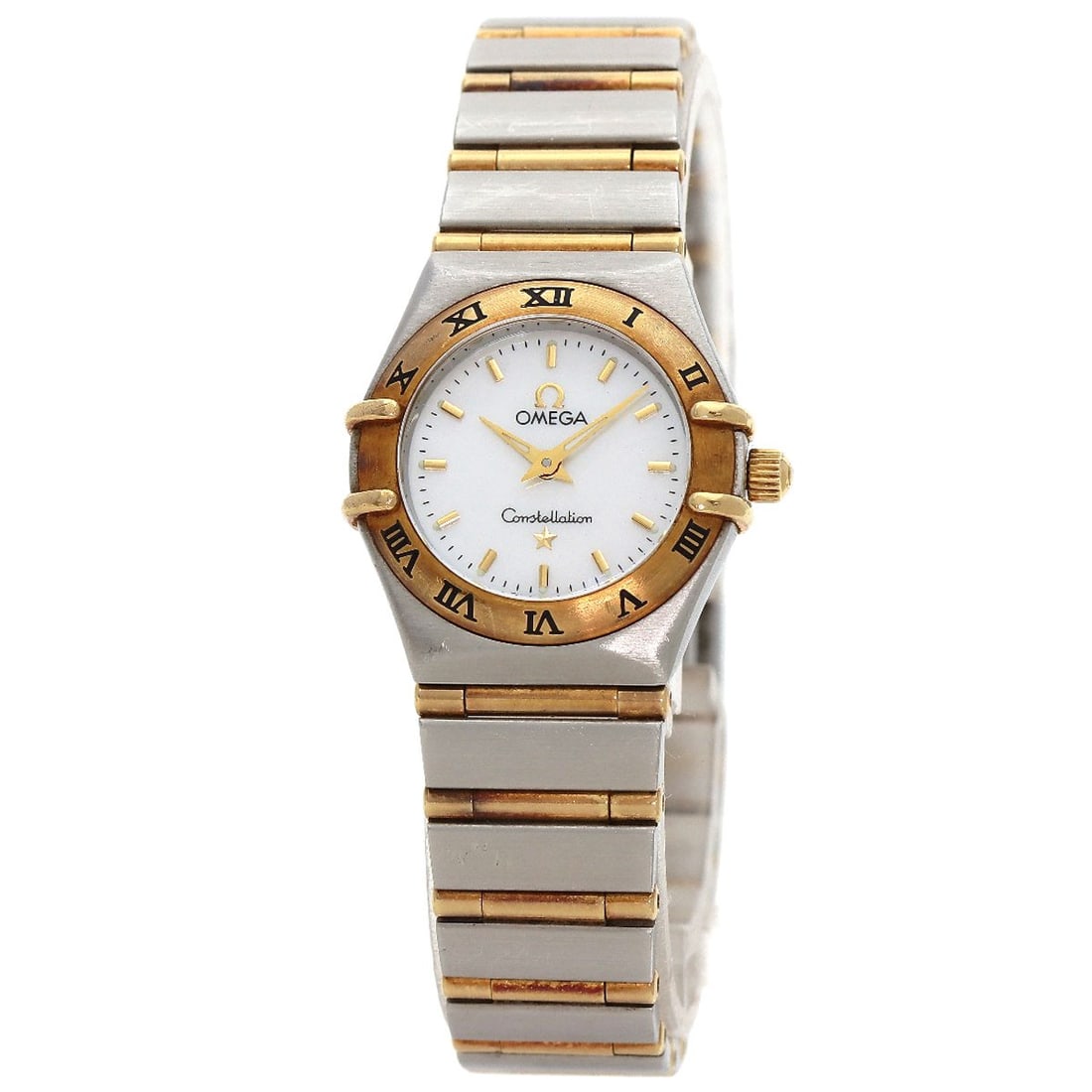 Strict Rules Apply: Strict Rules Apply Stainless steel construction and gold exterior give this Omega watch a luxurious look. The quartz movement ensures accurate timekeeping, while the analog display provides a classic 