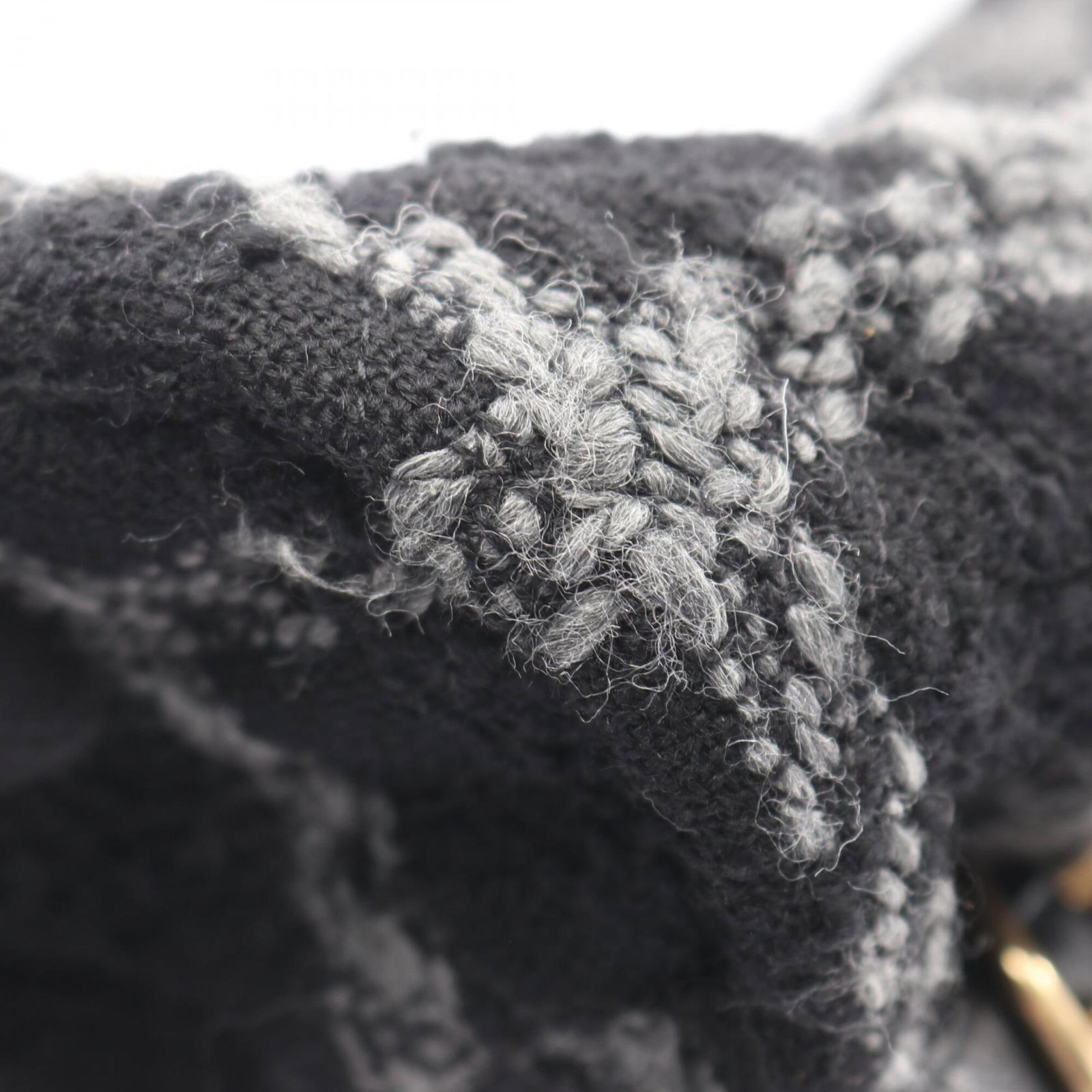 Chanel Backpack Handbag Wool - 7