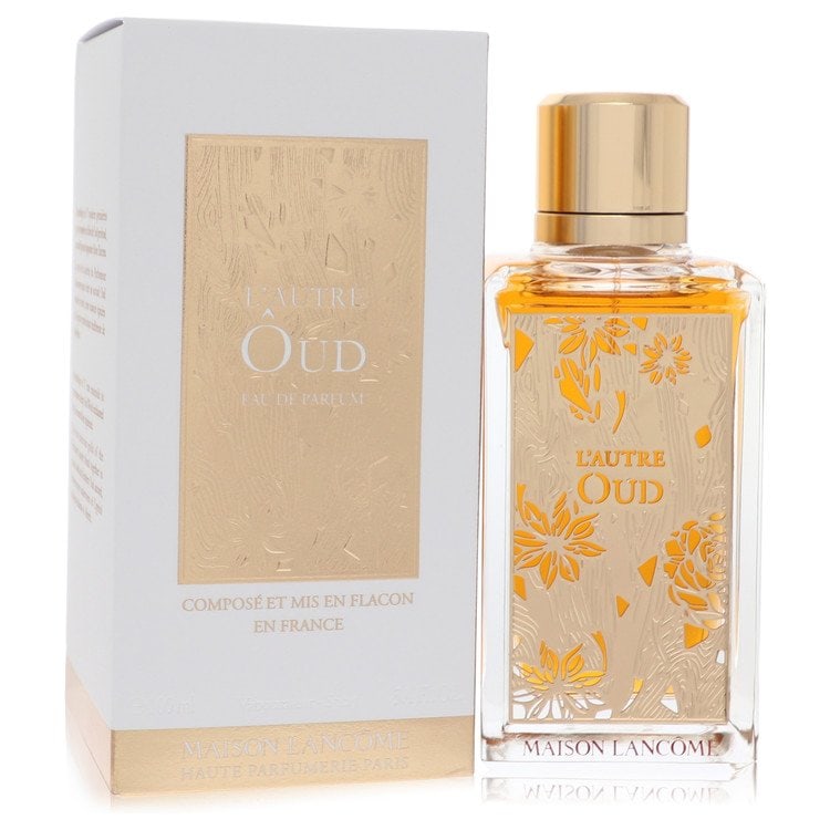 L'autre Oud Perfume By Lancome Eau De Parfum Spray (Unisex): L'autre Oud Perfume By Lancome Eau De Parfum Spray (Unisex) Lancome's L'autre Oud Eau De Parfum Spray is a unisex fragrance featuring a rich and complex scent. This 3.4 oz eau de parfum spray contains