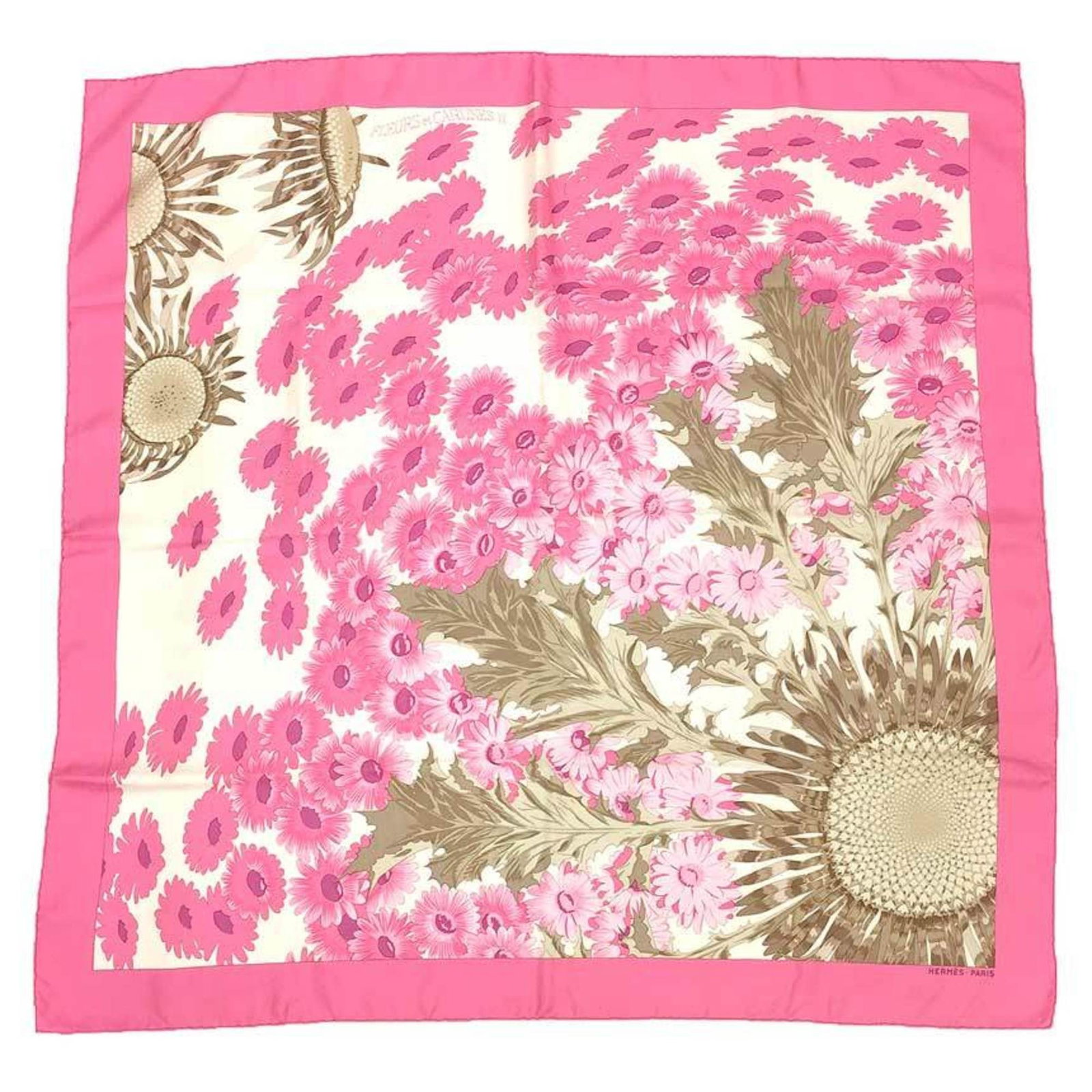 Hermes Scarf Silk