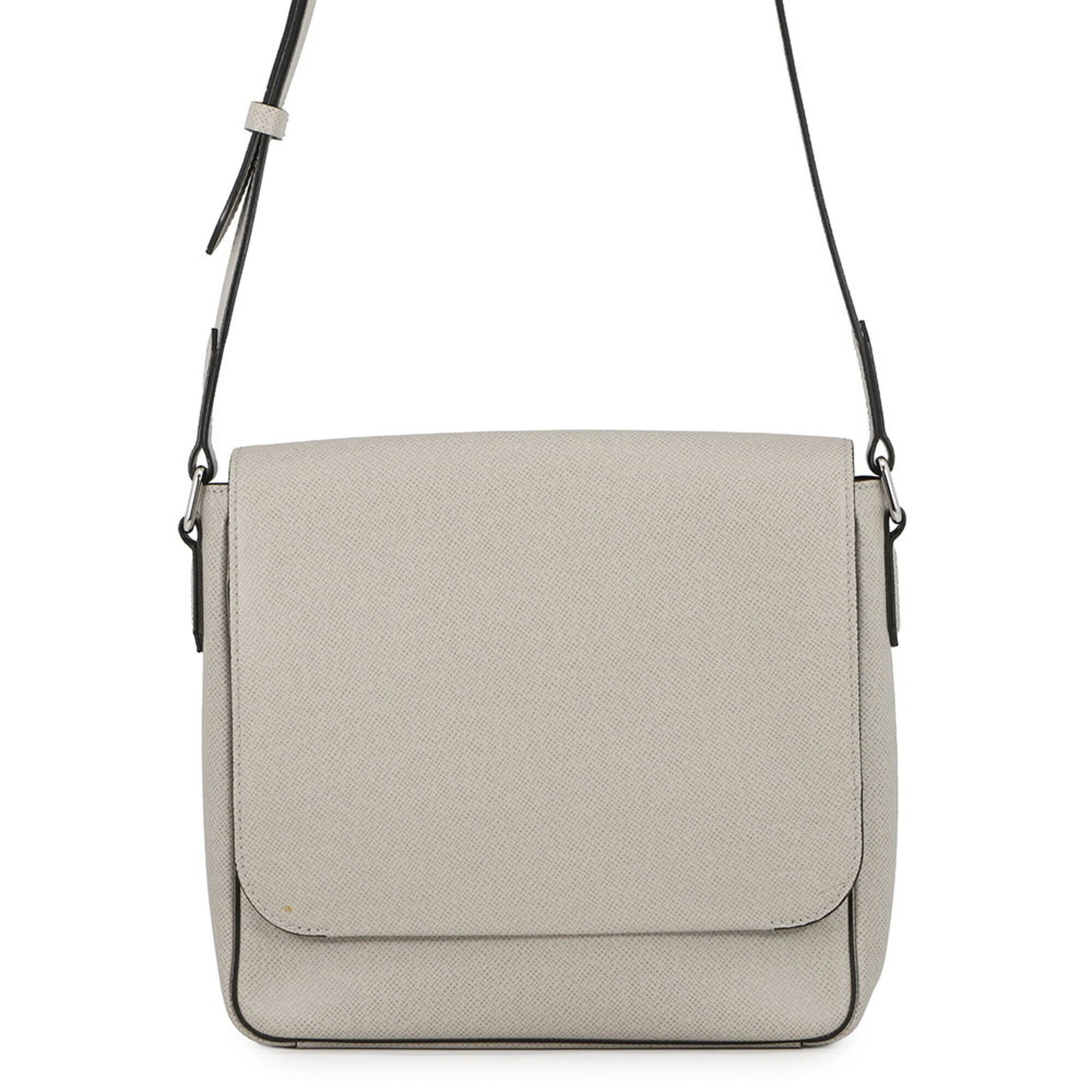 Louis Vuitton Handbag Shoulder Bag Taiga Leather: Louis Vuitton Handbag Shoulder Bag Taiga Leather The Louis Vuitton Handbag Shoulder Bag Taiga Leather features a sleek gray color and silver hardware, with a classic flap closure. This versatile bag m